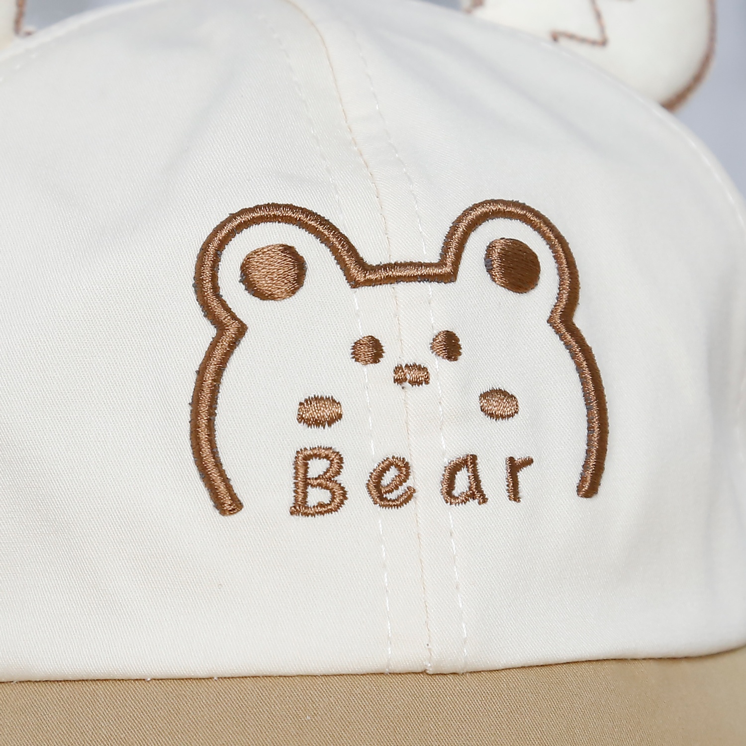 Mũ thời trang KidsPlaza in cute 25K-H11 Size 50 (Be nâu)