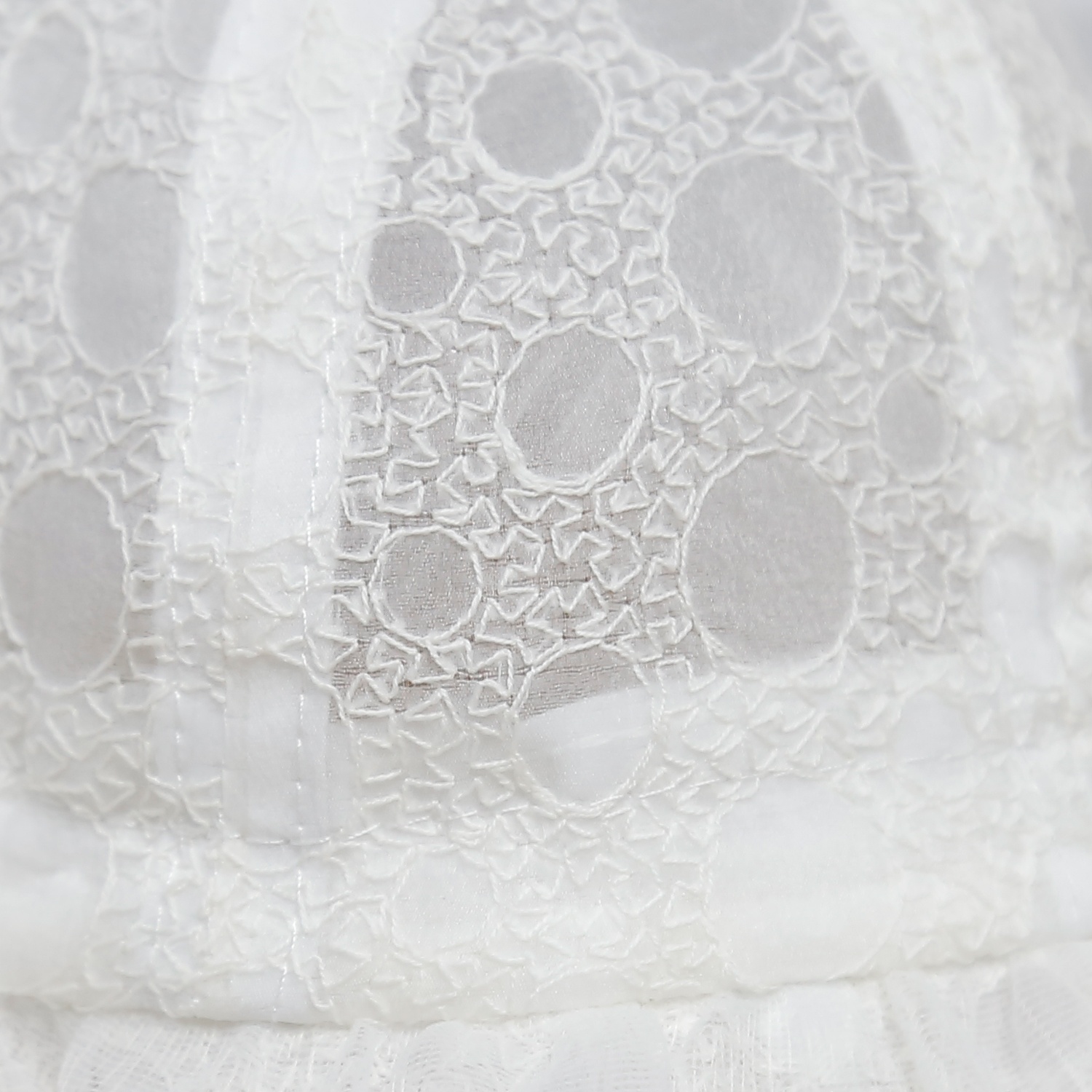 Mũ thời trang KidsPlaza ren đính nơ 25K-H14 Size 46 (Be) hình 2