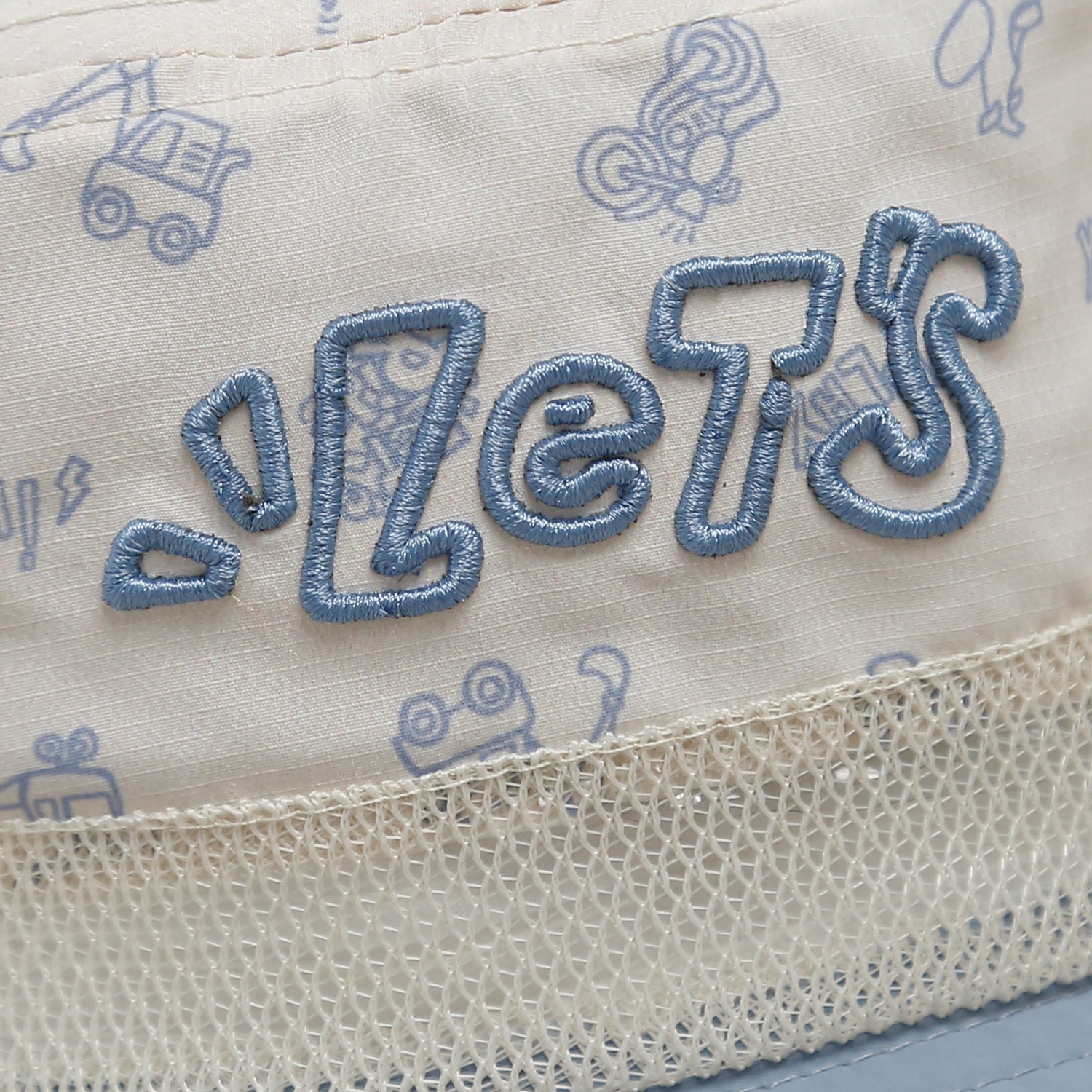 Mũ thời trang KidsPlaza thêu chữ 25K-H35 Size 54 (Xanh)