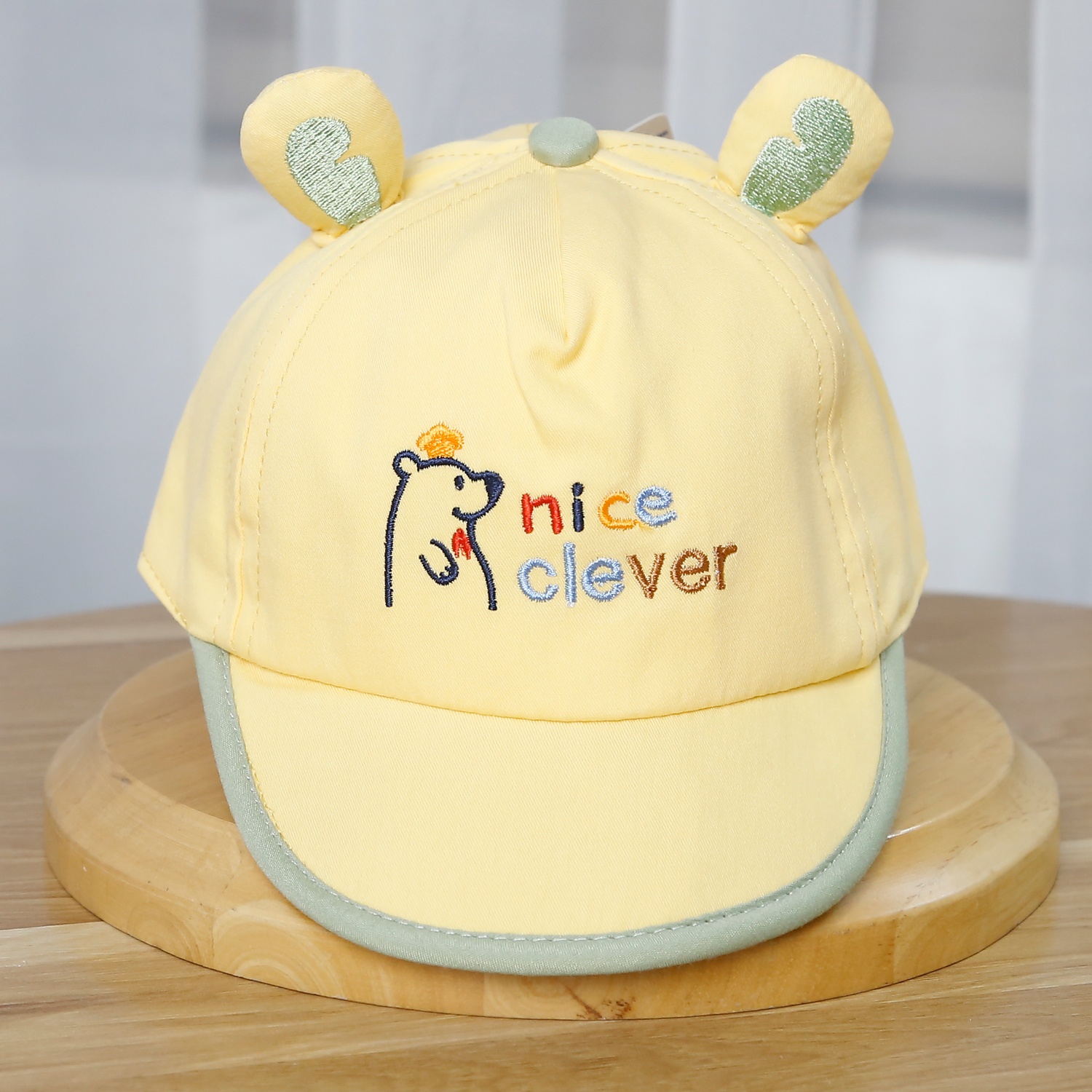 Mũ lưỡi trai KidsPlaza 25K-H06 nice clever 46 (Vàng) 