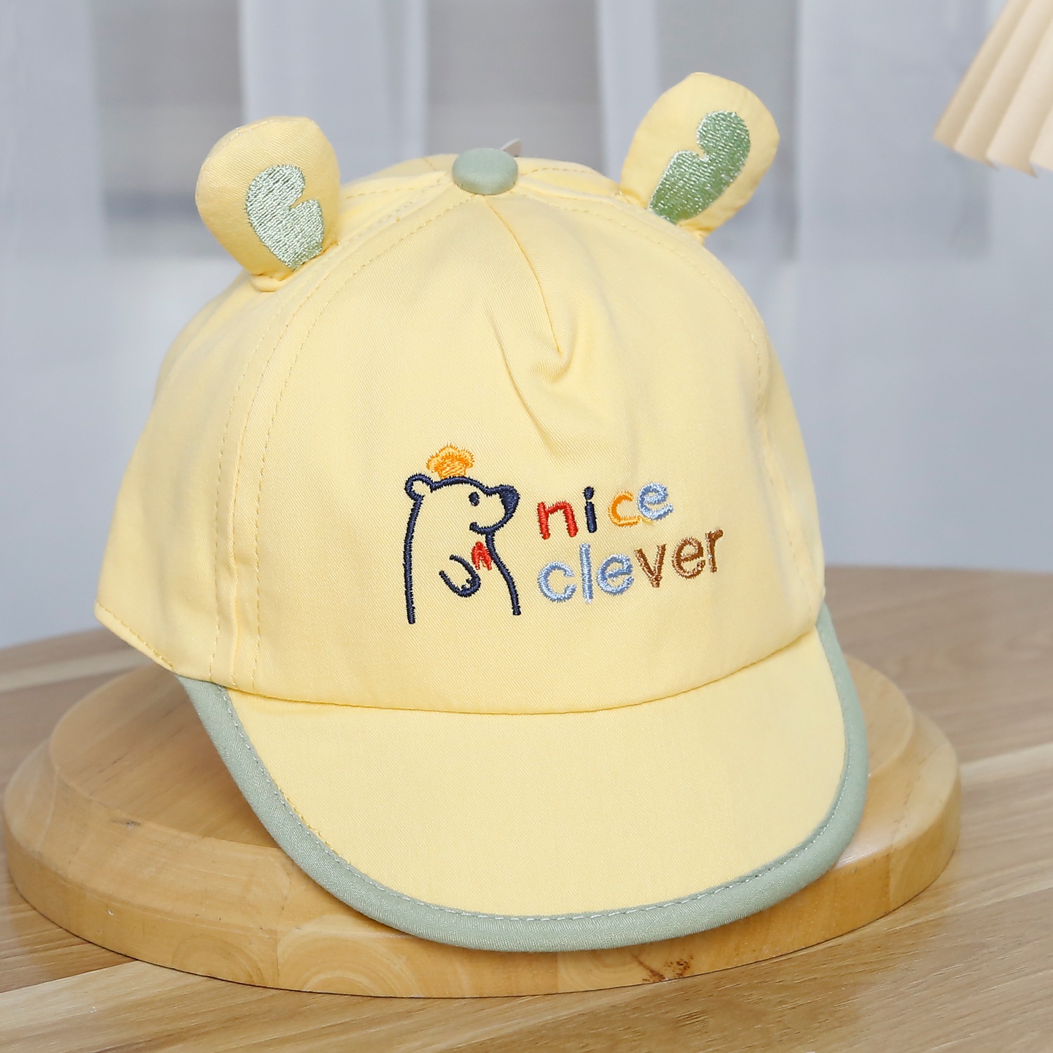Mũ lưỡi trai KidsPlaza 25K-H06 nice clever 46 (Vàng)