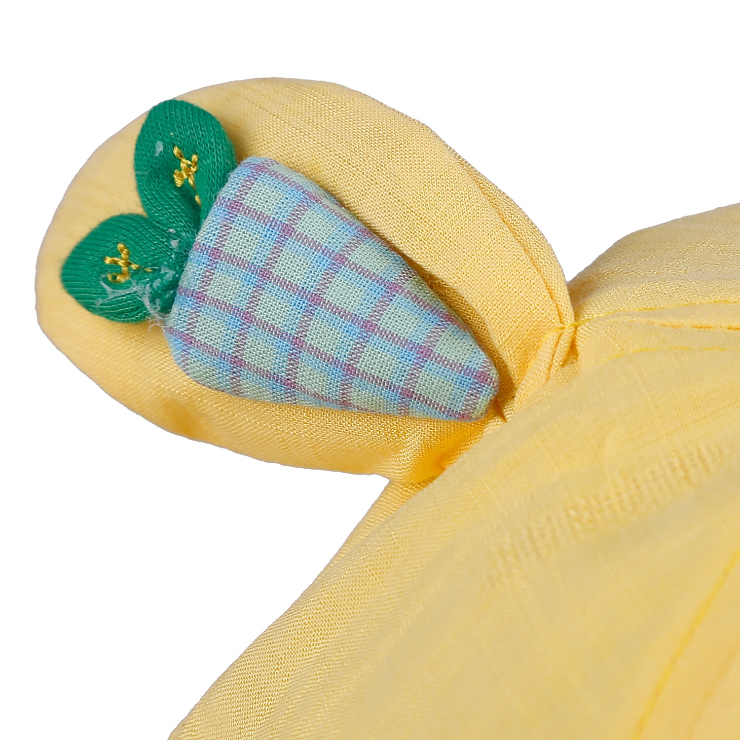 Mũ vành bé gái họa tiết mặt thỏ PK21-05 size 52 hình 3