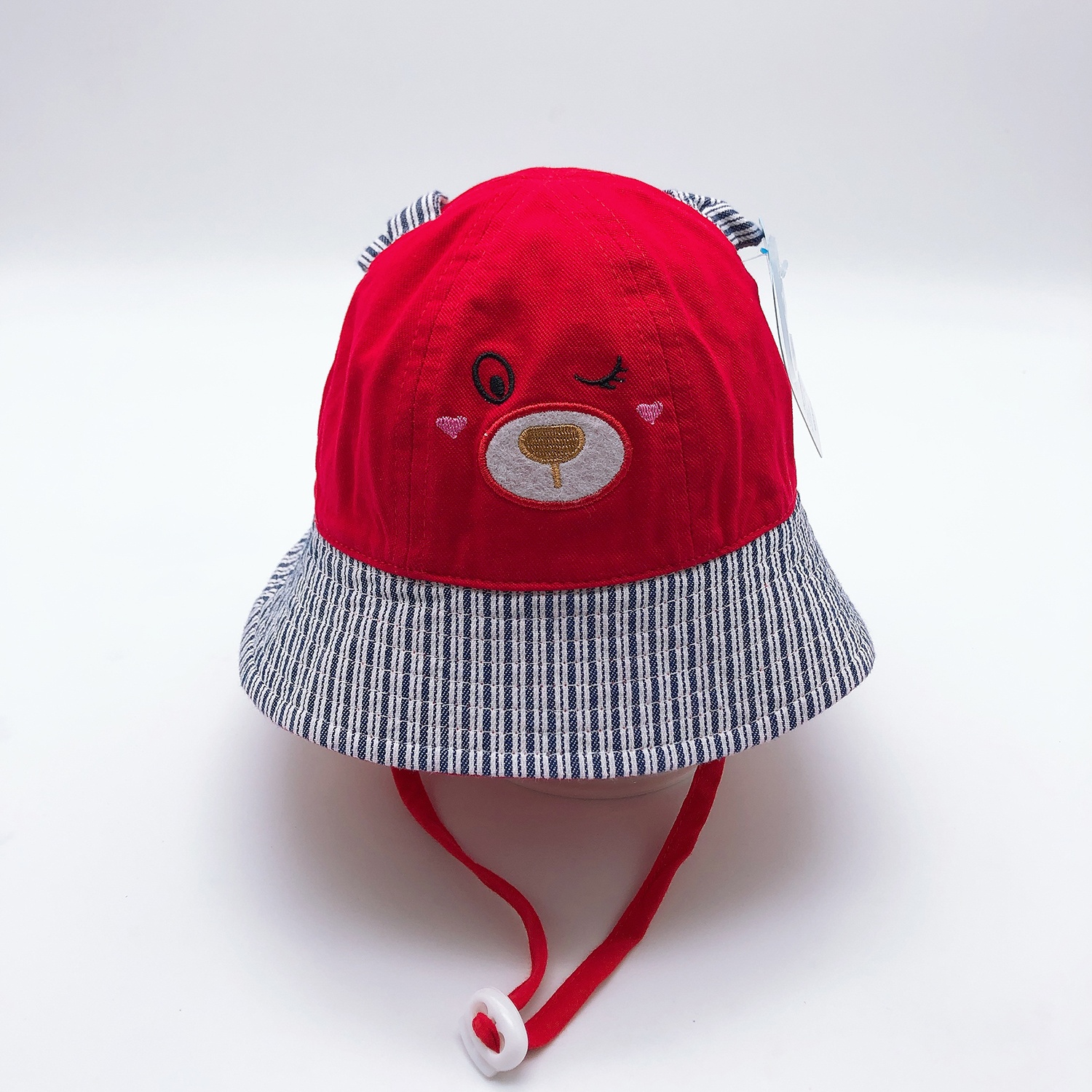 Mũ vành Kidsplaza sọc gấu tím DN20 hình 2