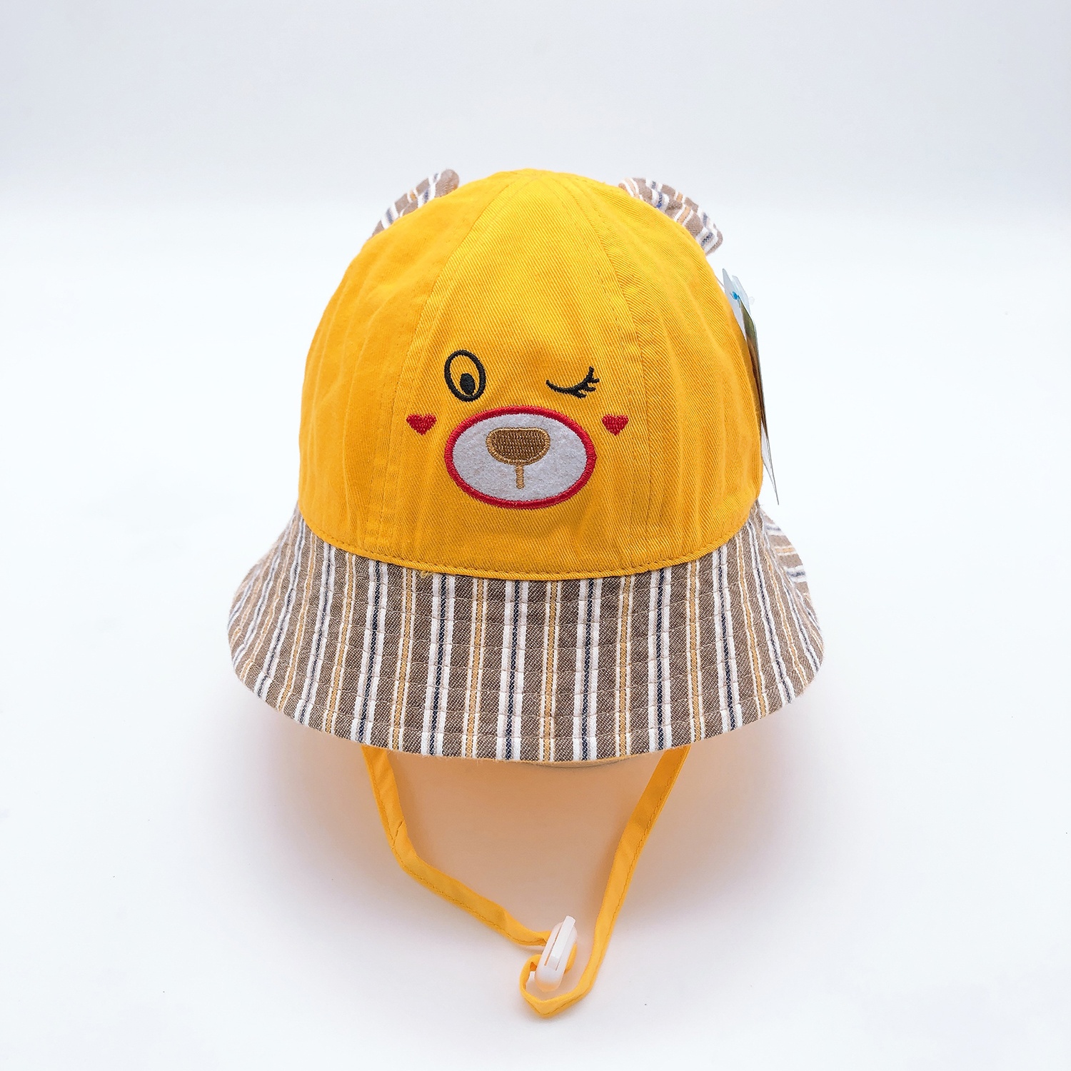 Mũ vành Kidsplaza sọc gấu tím DN20 hình 3