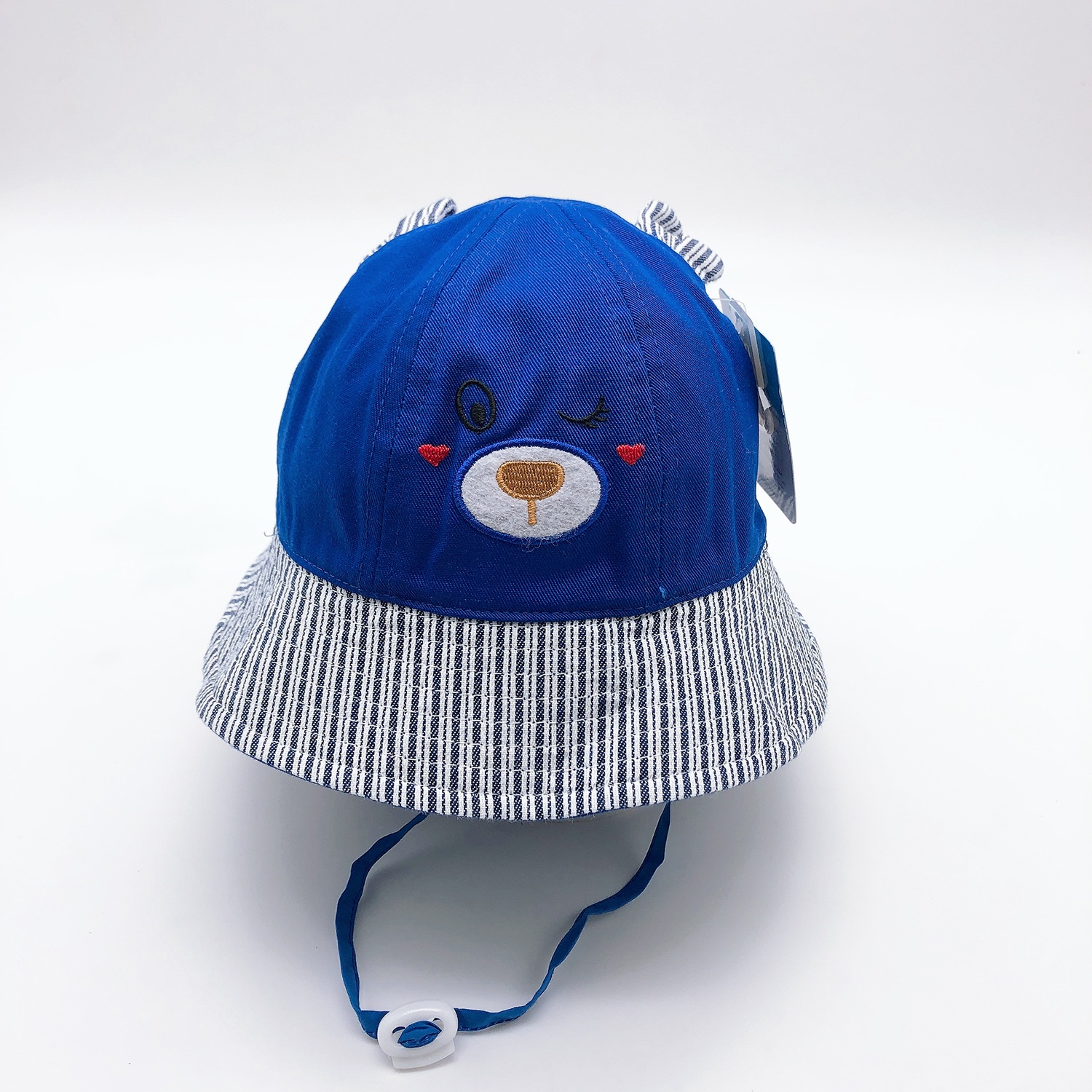 Mũ vành Kidsplaza sọc gấu tím DN20 hình 1