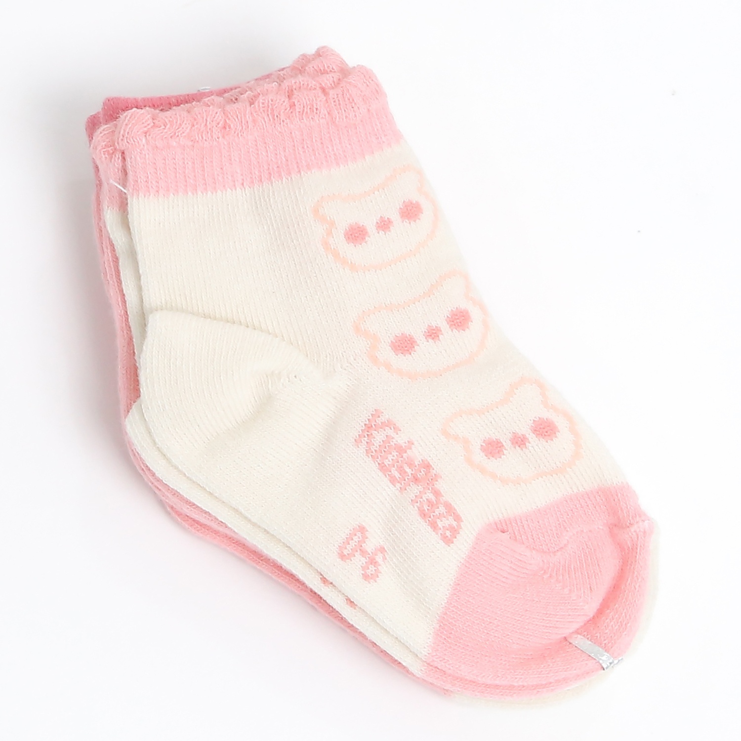 Set 3 tất  BG KidsPlaza ss2 BH24 ( Màu hồng ) 0-6M hình 3