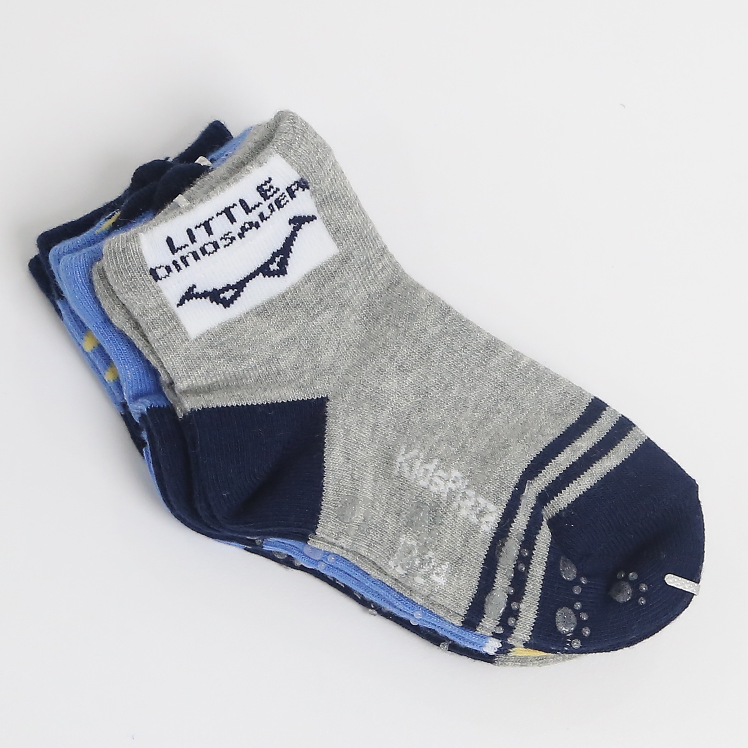 Set 3 tất kẻ in BT KidsPlaza CT4 BH24 12 - 24 M