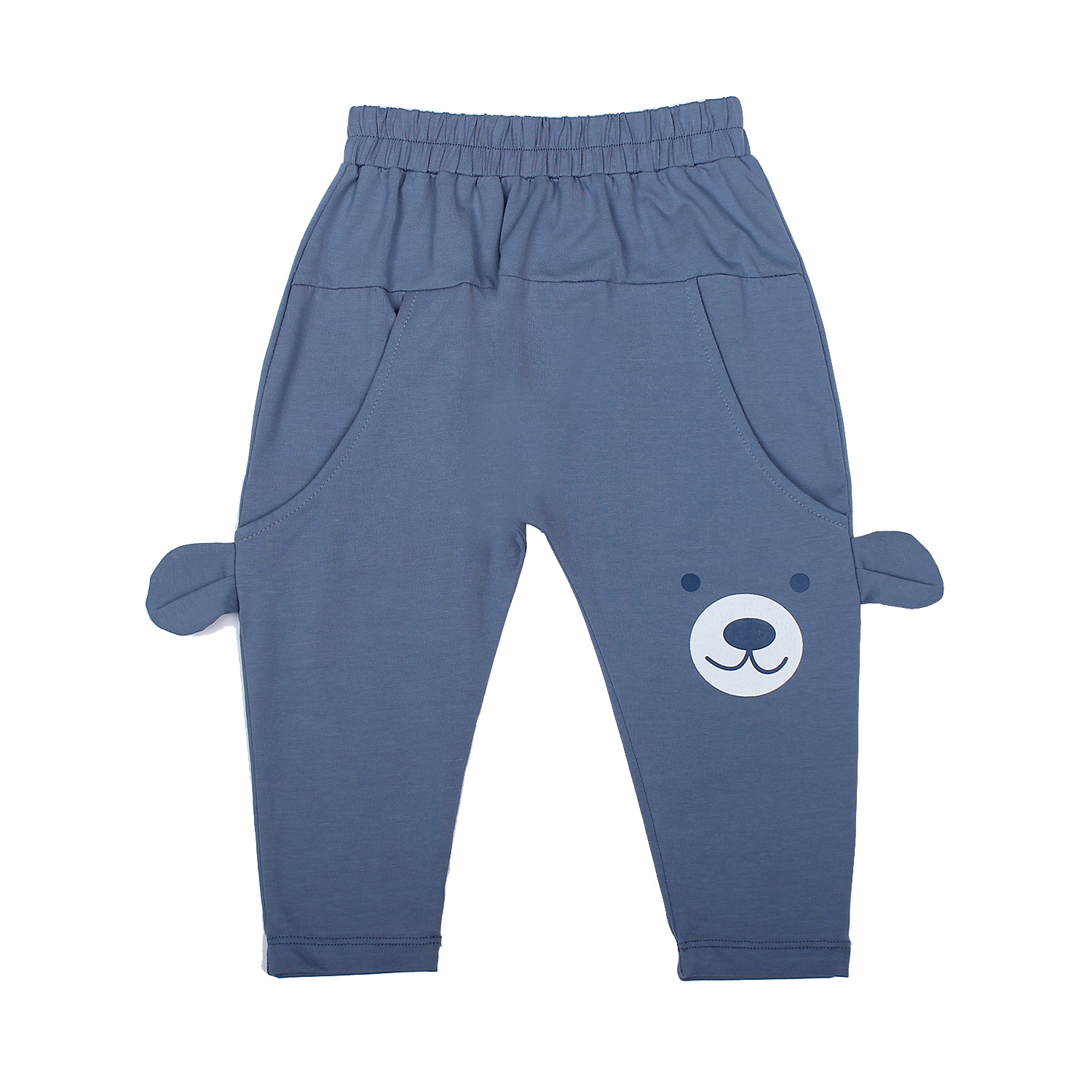 Bộ quần áo cotton dài tay cho bé trai in hình thú Mamago M19T hình 3