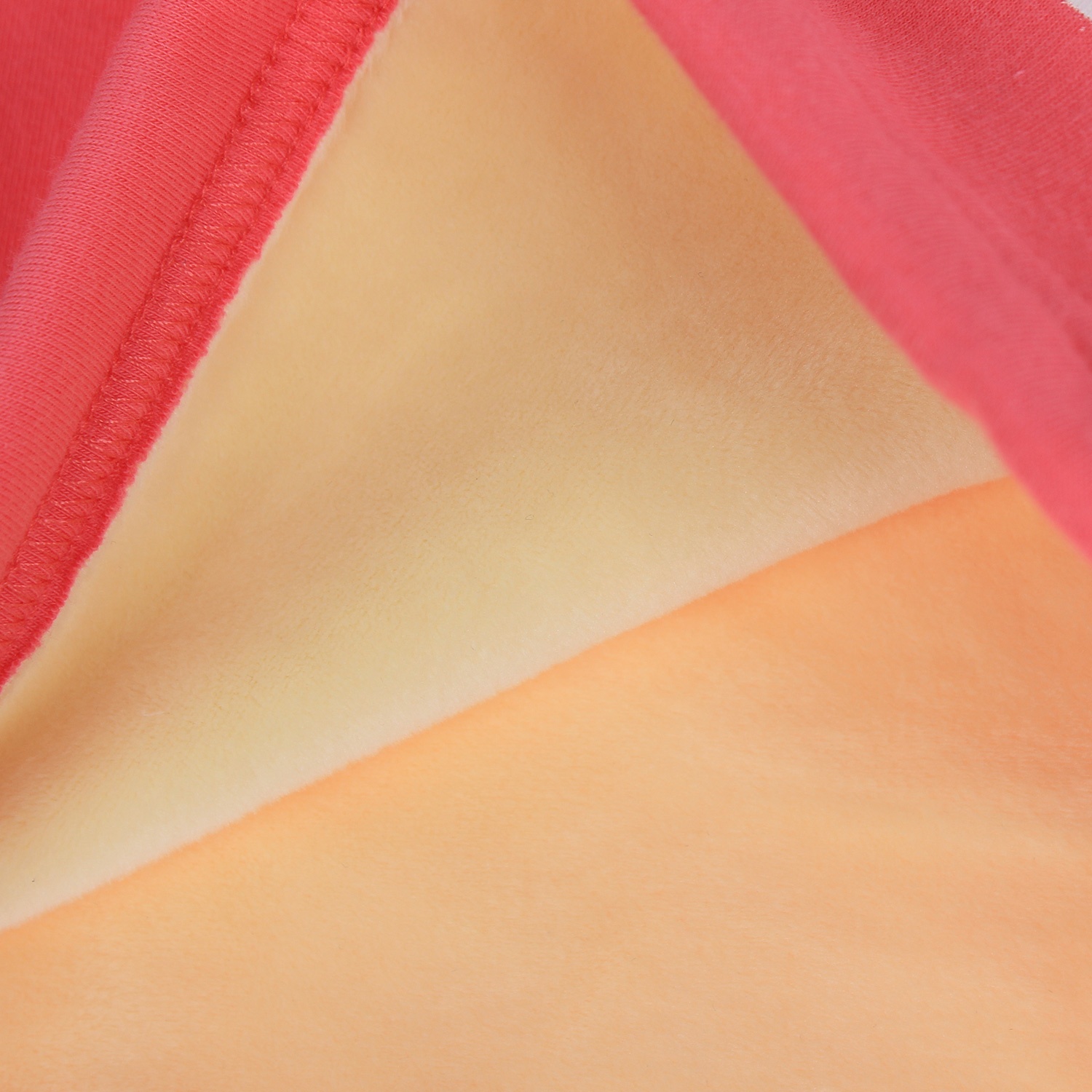 Bộ quần áo bé gái lót nỉ in hình thiên nga hình 1