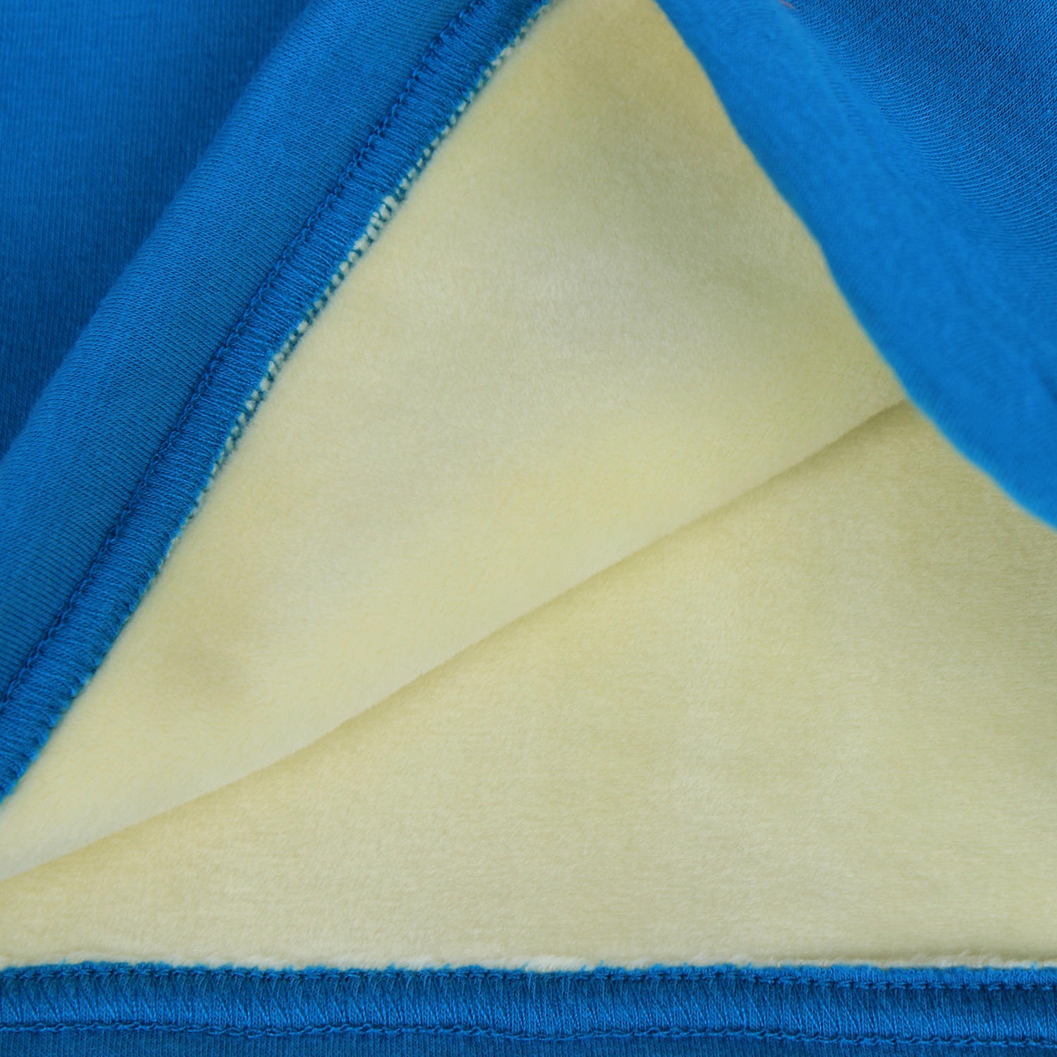 Bộ quần áo lót lông in hình thỏ xanh hình 2