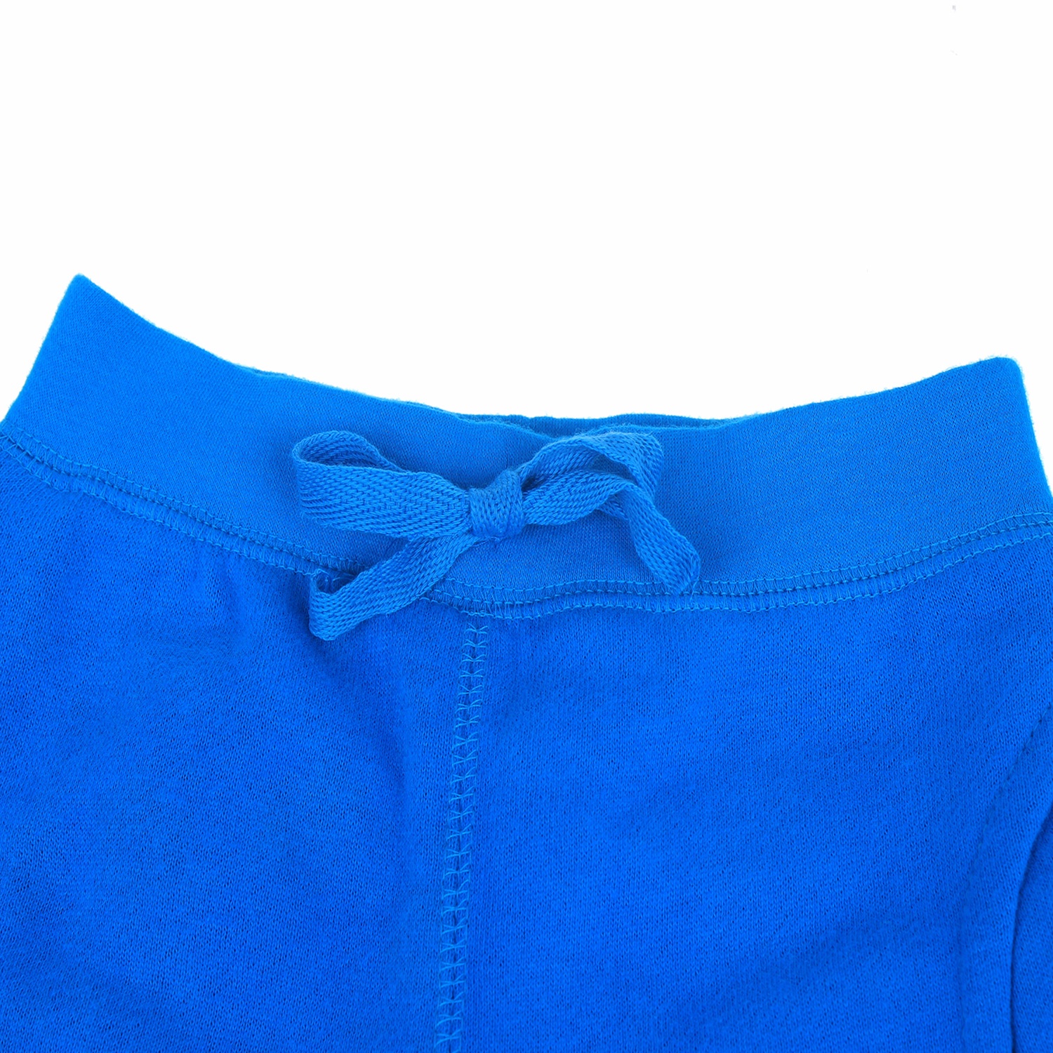 Quần nỉ đáp mông thú màu xanh hình 2