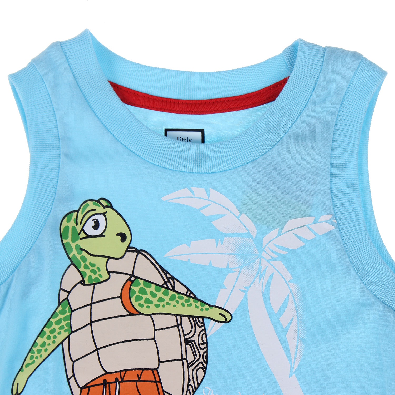 Áo ba lỗ in hình chú rùa ngộ nghĩnh  hình 2