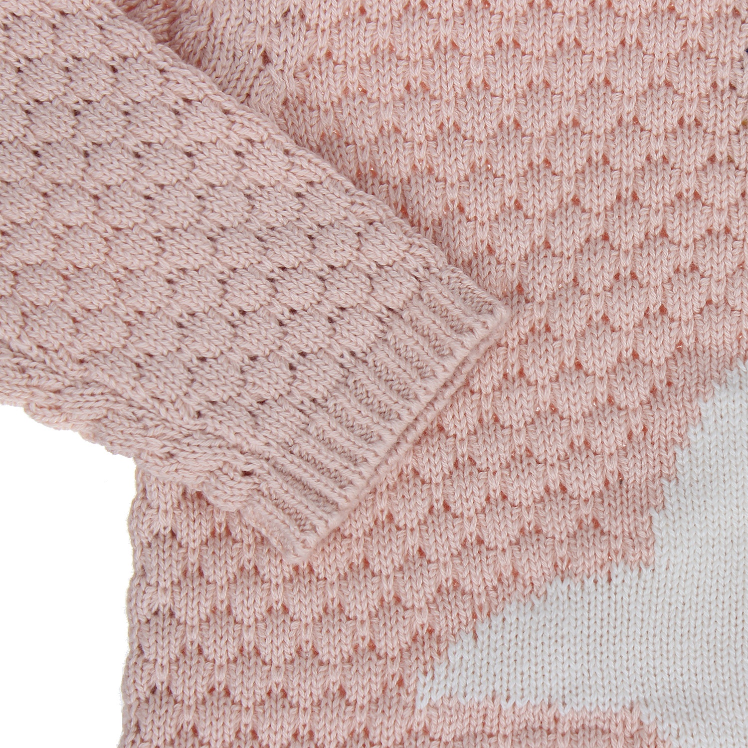 Áo len in hình thỏ hồng  hình 3