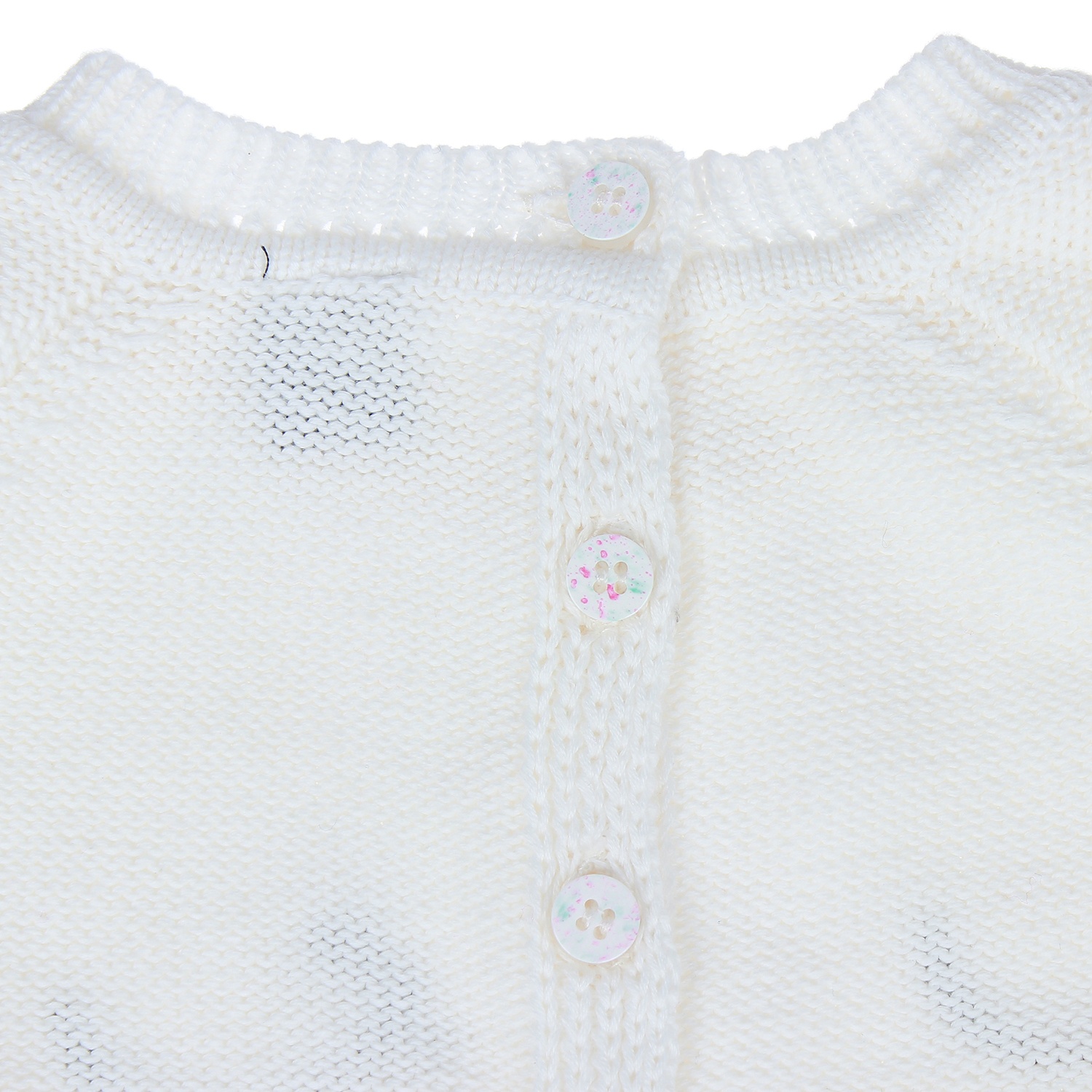 Áo len trắng in hình chú mèo Gap hình 3