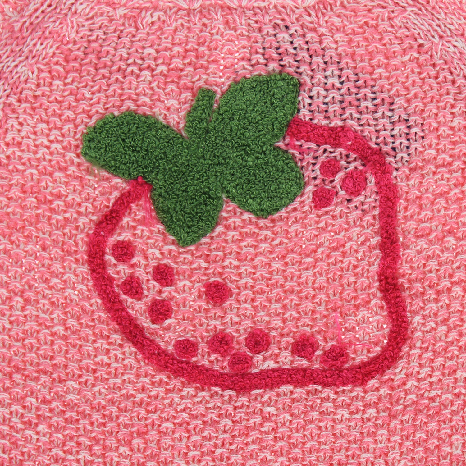 Áo len Zara thêu hình dâu tây hình 2