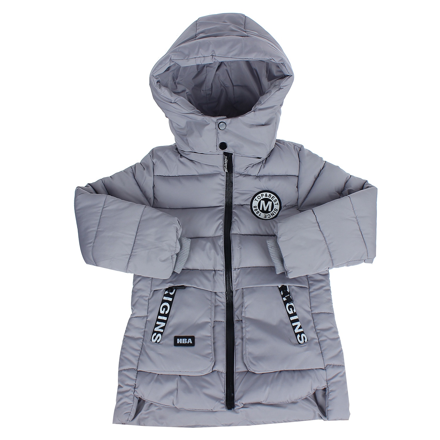 Áo phao bé trai in hình bàn tay HTKids hình 1