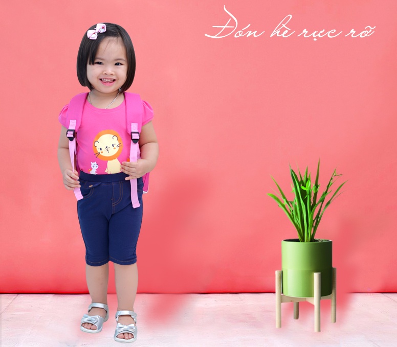 Áo tay ngắn Kiza in hình chú sử tử ngộ nghĩnh hình 2