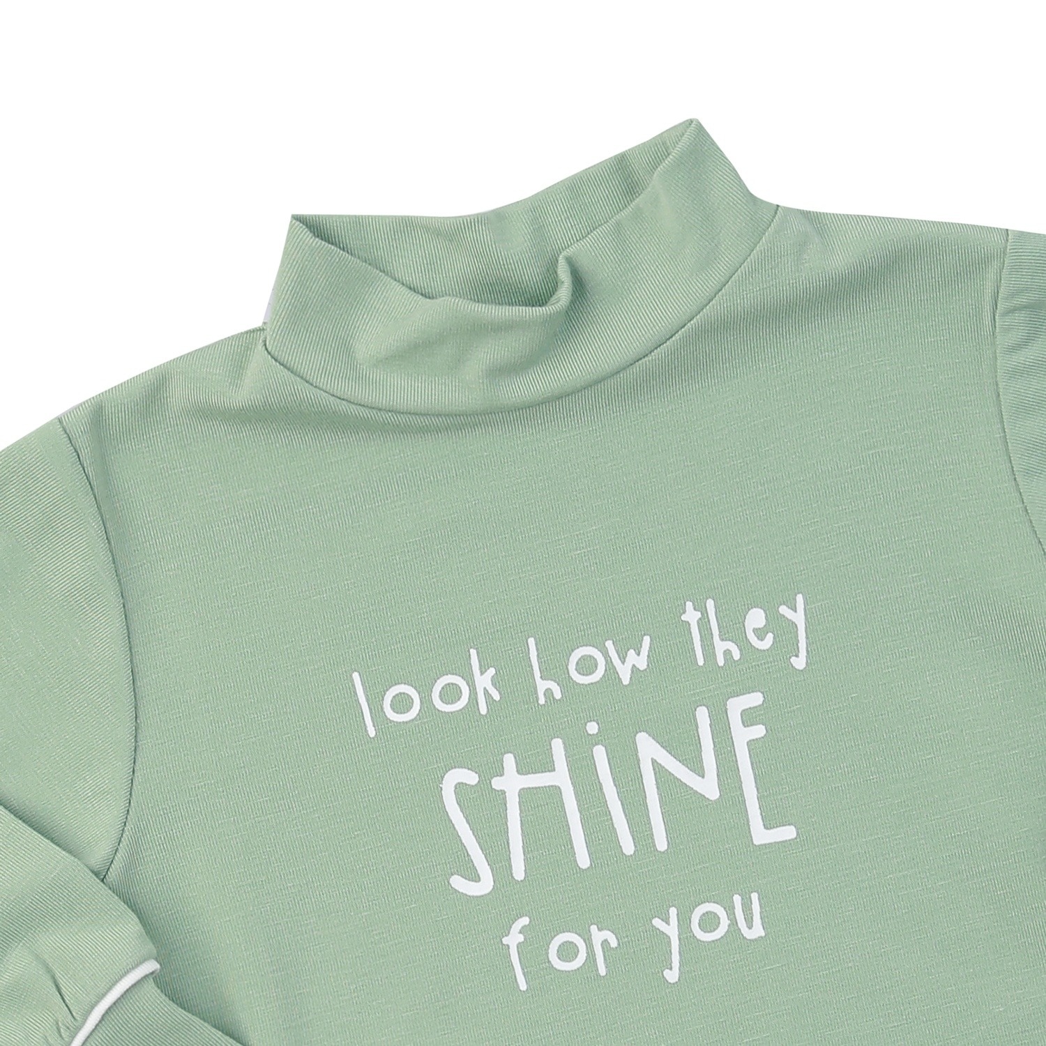 Bộ dài cổ cao 3 phân KidsPlaza Otis ND24T (Xanh)  hình 2