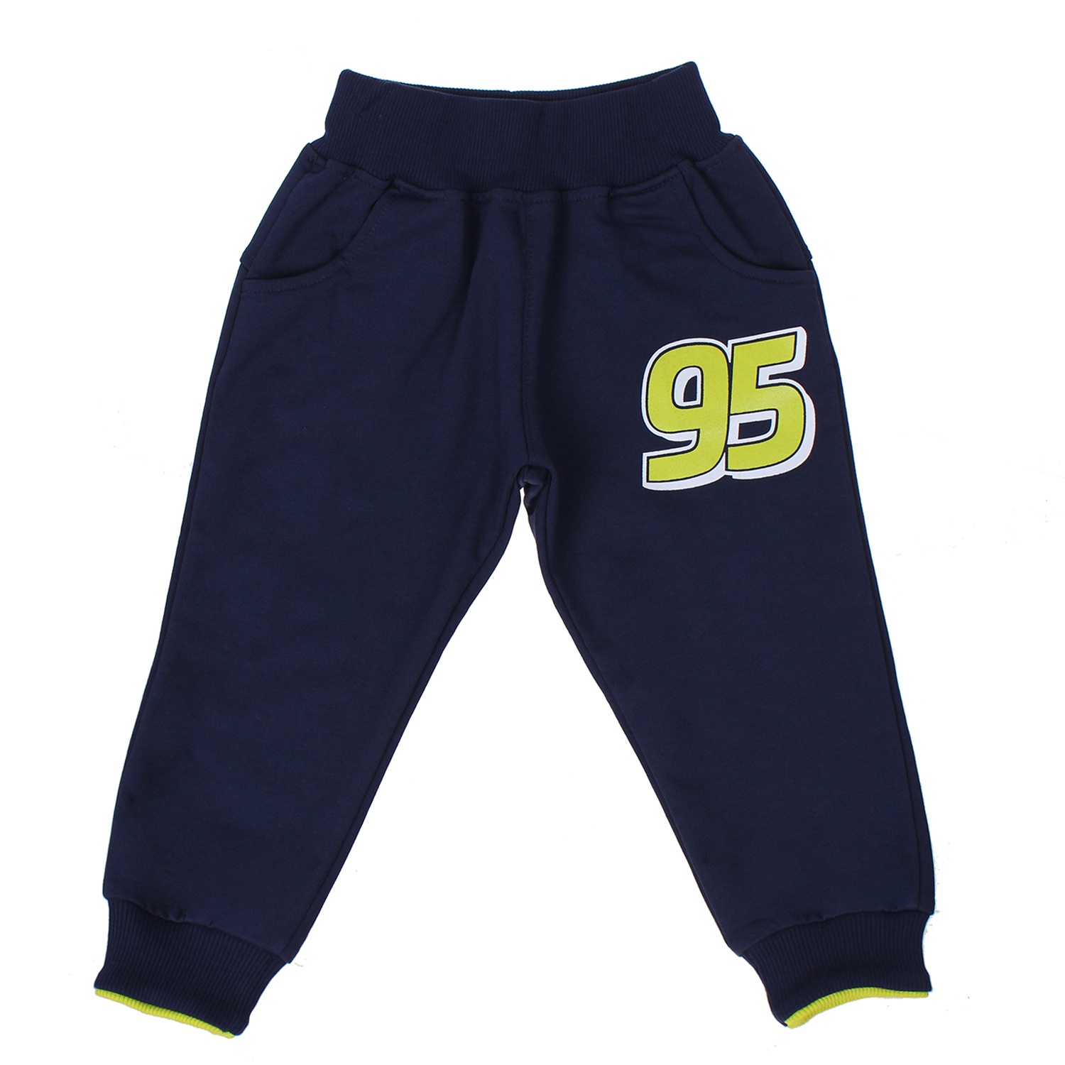 Bộ nỉ da cá bé trai in ô tô 3D Kiza (Chanh) hình 4