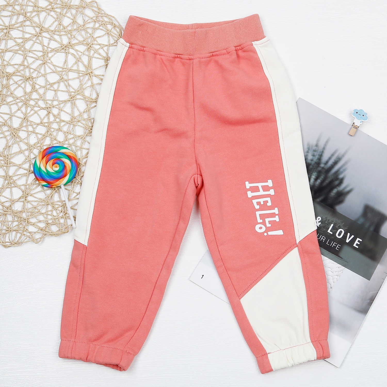 Bộ quần áo bé gái KidsPlaza in mèo HN22D  hình 5