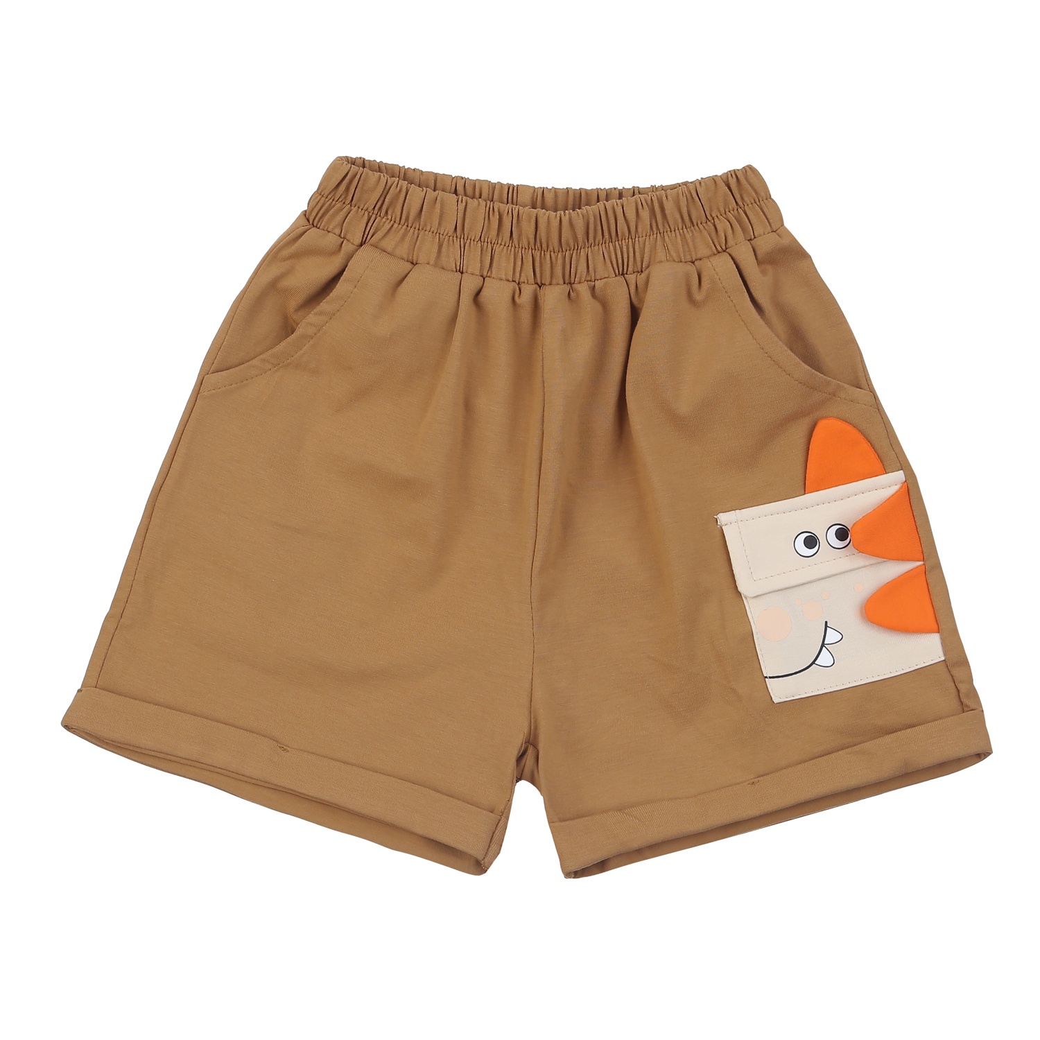 Bộ quần áo cộc tay KidsPlaza in khủng long TT24H (Màu be) hình 5