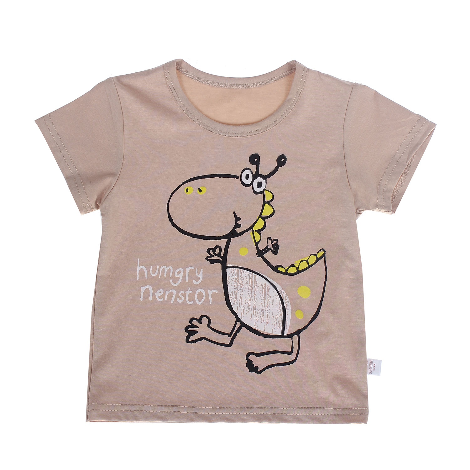 Bộ quần áo cotton Lei in hình khủng long hình 2