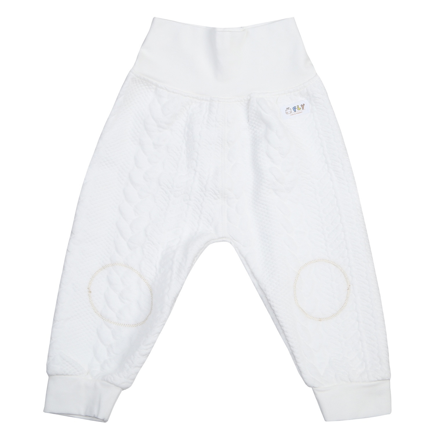 Bộ quần áo dài bông cài chéo KidsPlaza HN24D (Trắng) 