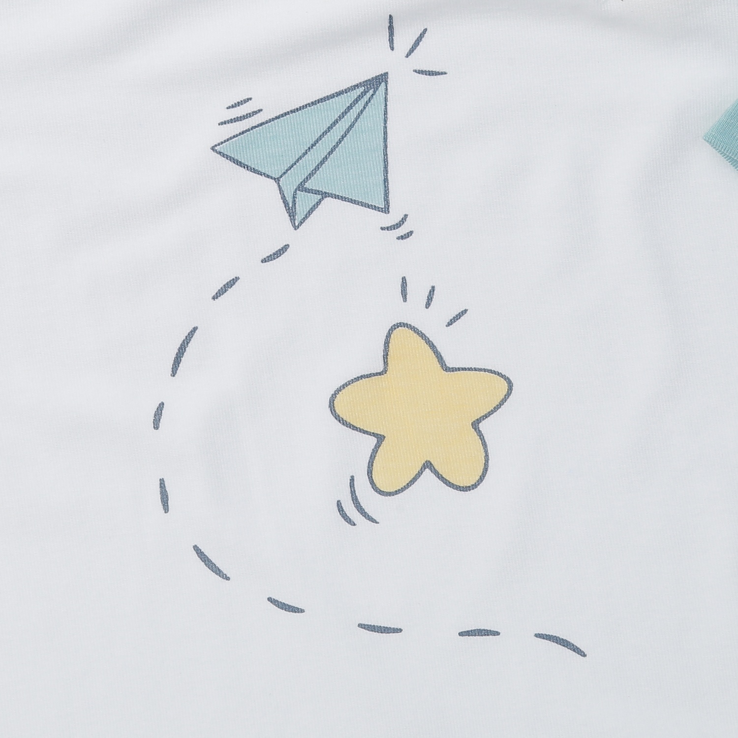 Bộ quần áo dài cài vai KidsPlaza Otis ND24T (Xanh Than)