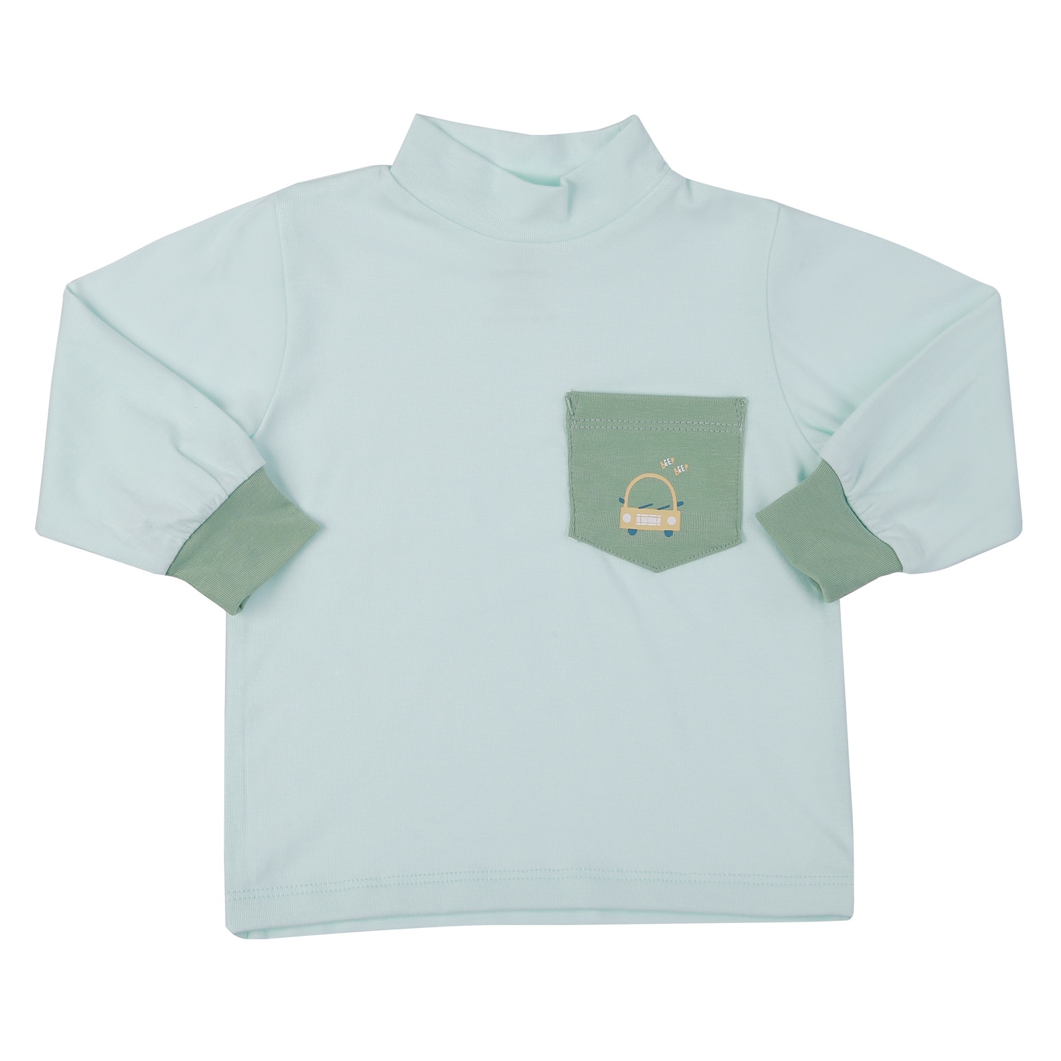 Bộ quần áo dài cổ cao 3 phân KidsPlaza Otis ND24T (Xanh Mint)  hình 2