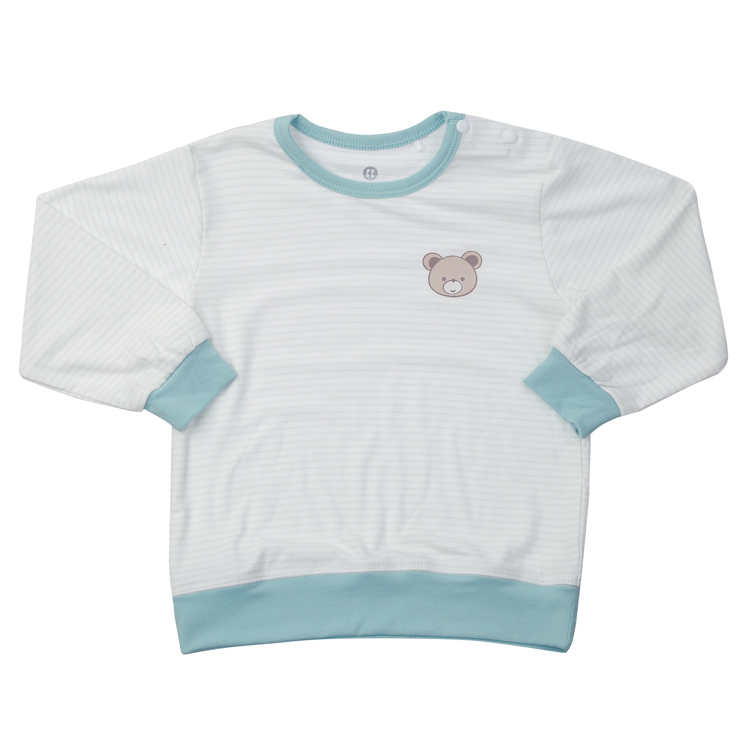 Bộ quần áo dài kẻ ngang KidsPlaza Otis ND24T (Xanh)