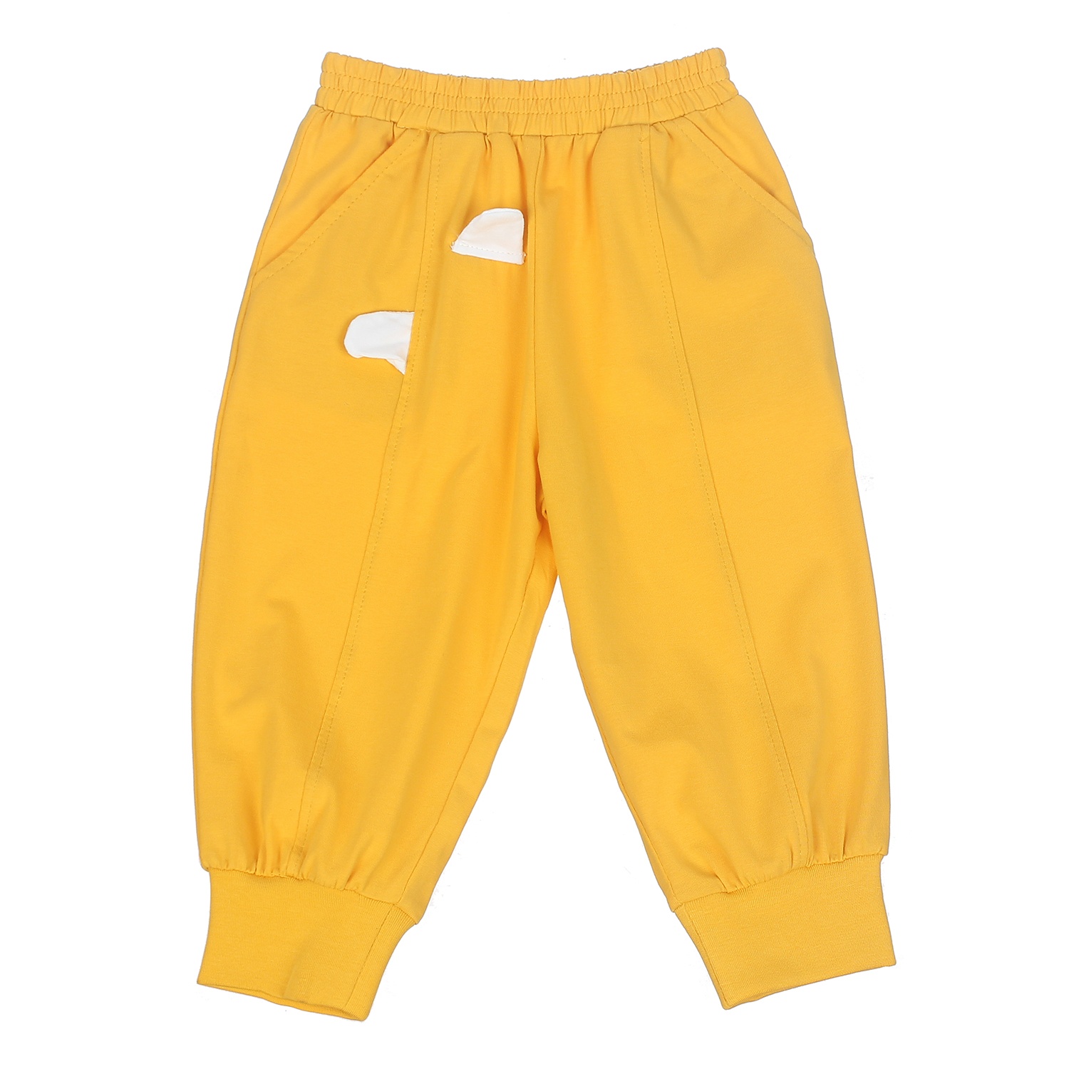 Bộ quần áo dài tay bé trai KIDSPLAZA in hình hươu cao cổ LN20T 5Y (Trắng Vàng) hình 3