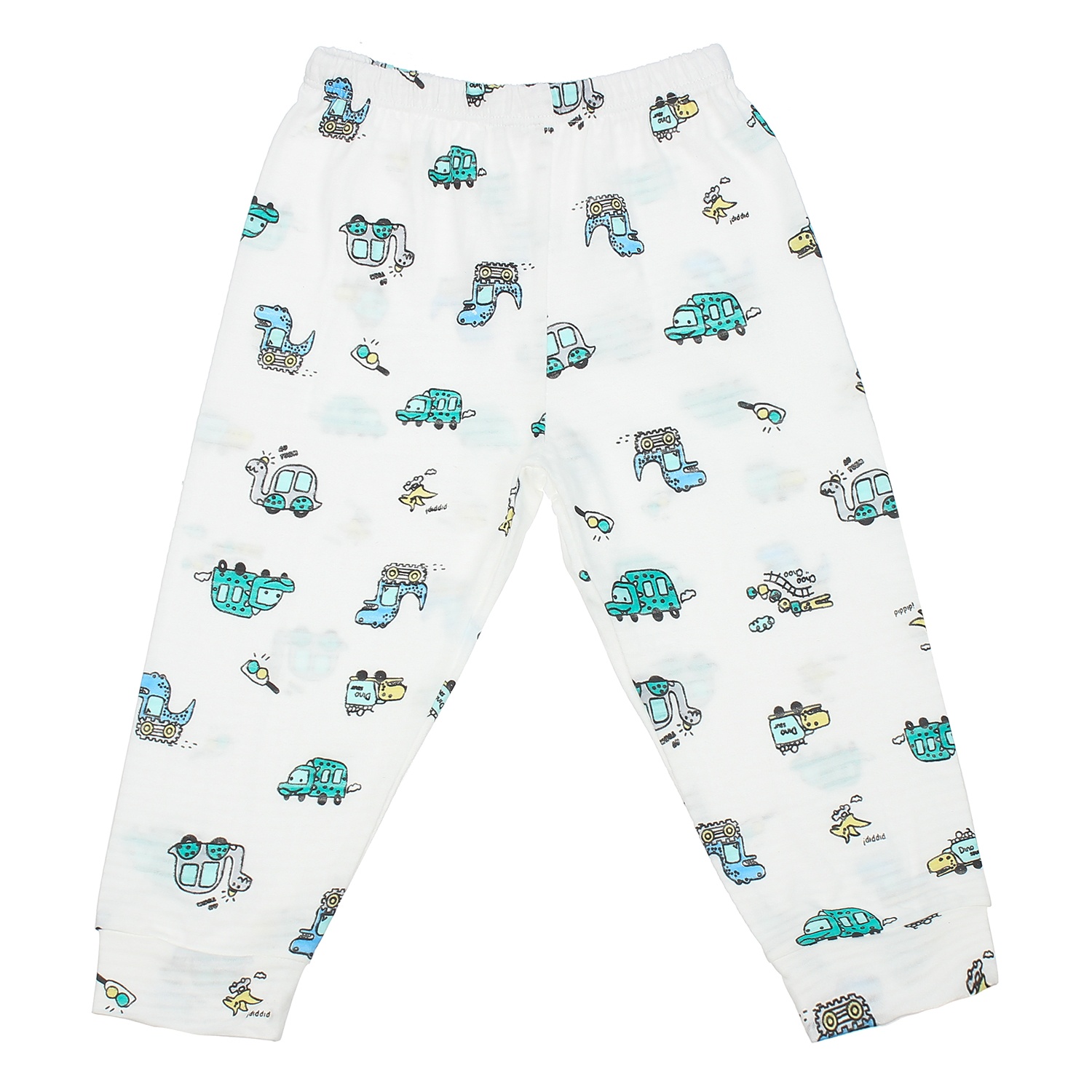 Bộ quần áo dài tay bé trai Kidsplaza kẻ in hình con vật 6Y M20T hình 3