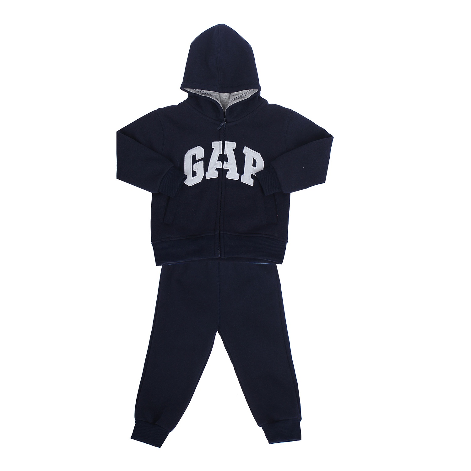 Bộ quần áo nỉ in chữ Gap màu tím than hình 6