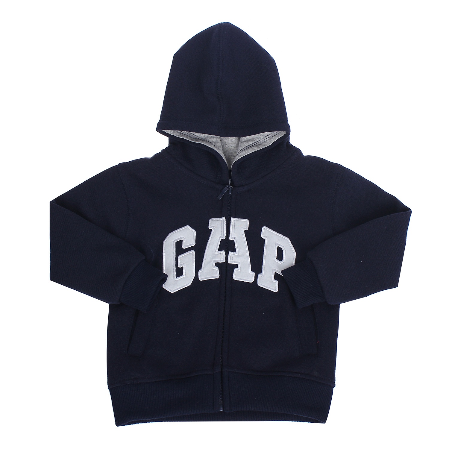 Bộ quần áo nỉ in chữ Gap màu tím than hình 1