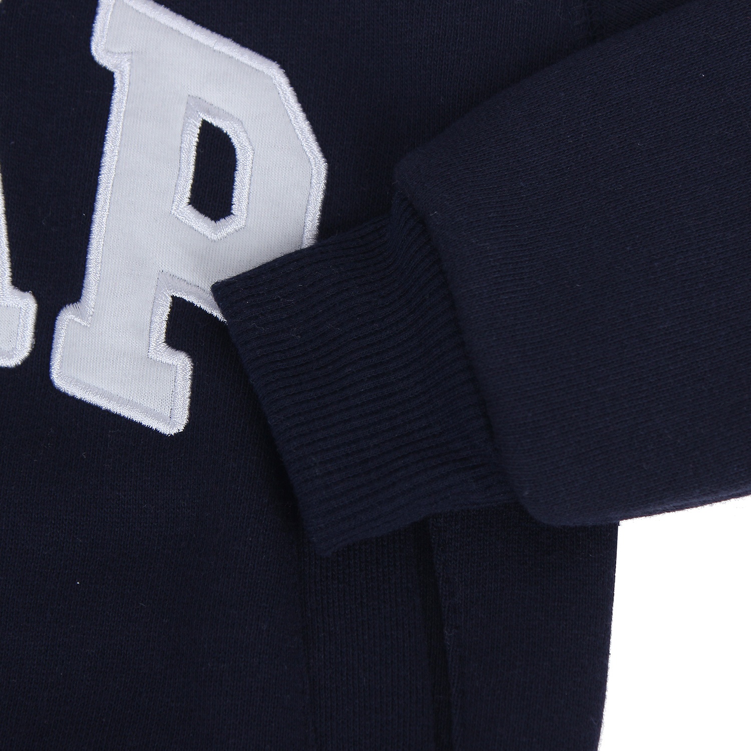 Bộ quần áo nỉ in chữ Gap màu tím than hình 5