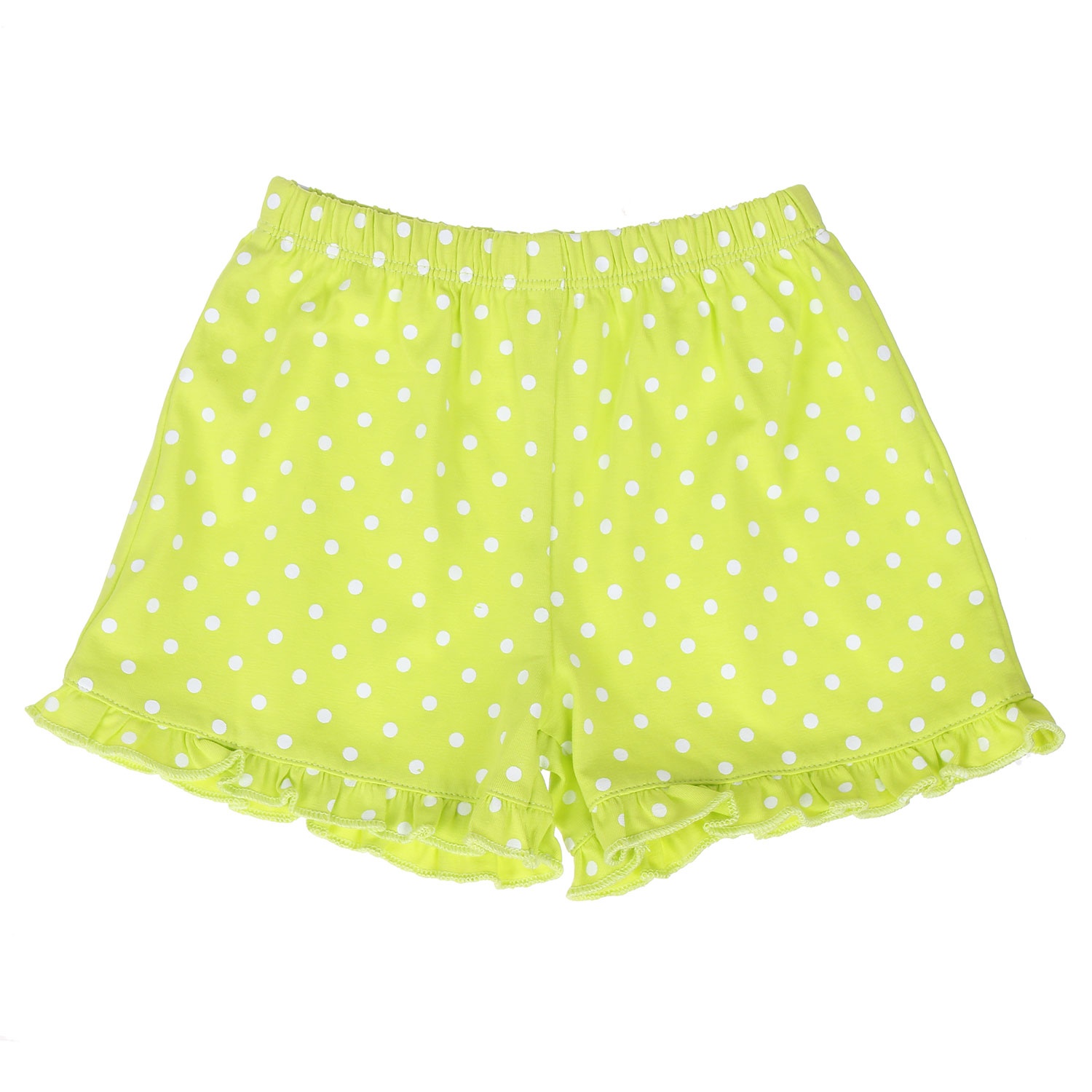 Bộ quần áo tay ngắn bé gái in hình chú ếch Kiza (màu vàng) hình 3