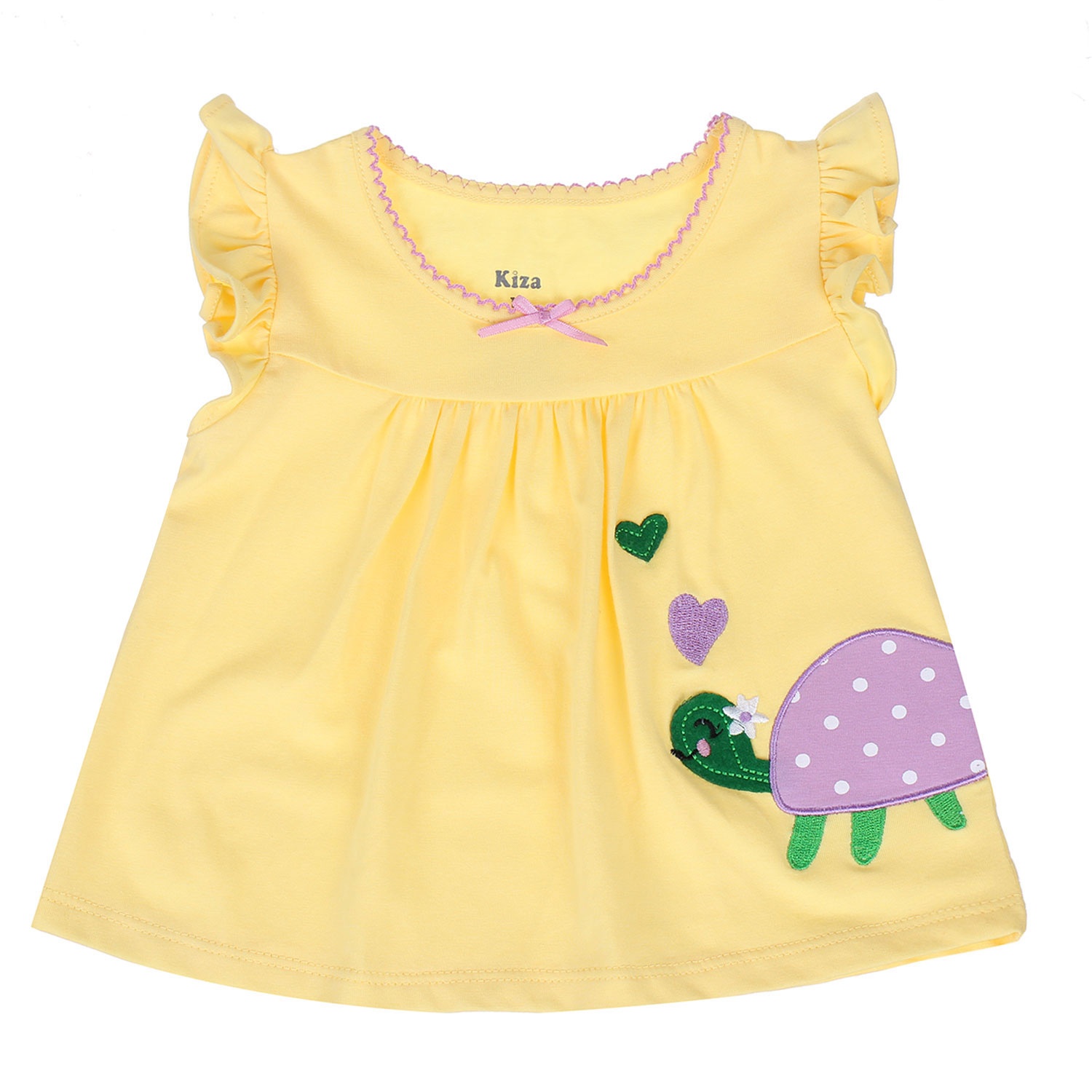 Bộ quần áo tay ngắn Kiza in hình chú rùa hình 2