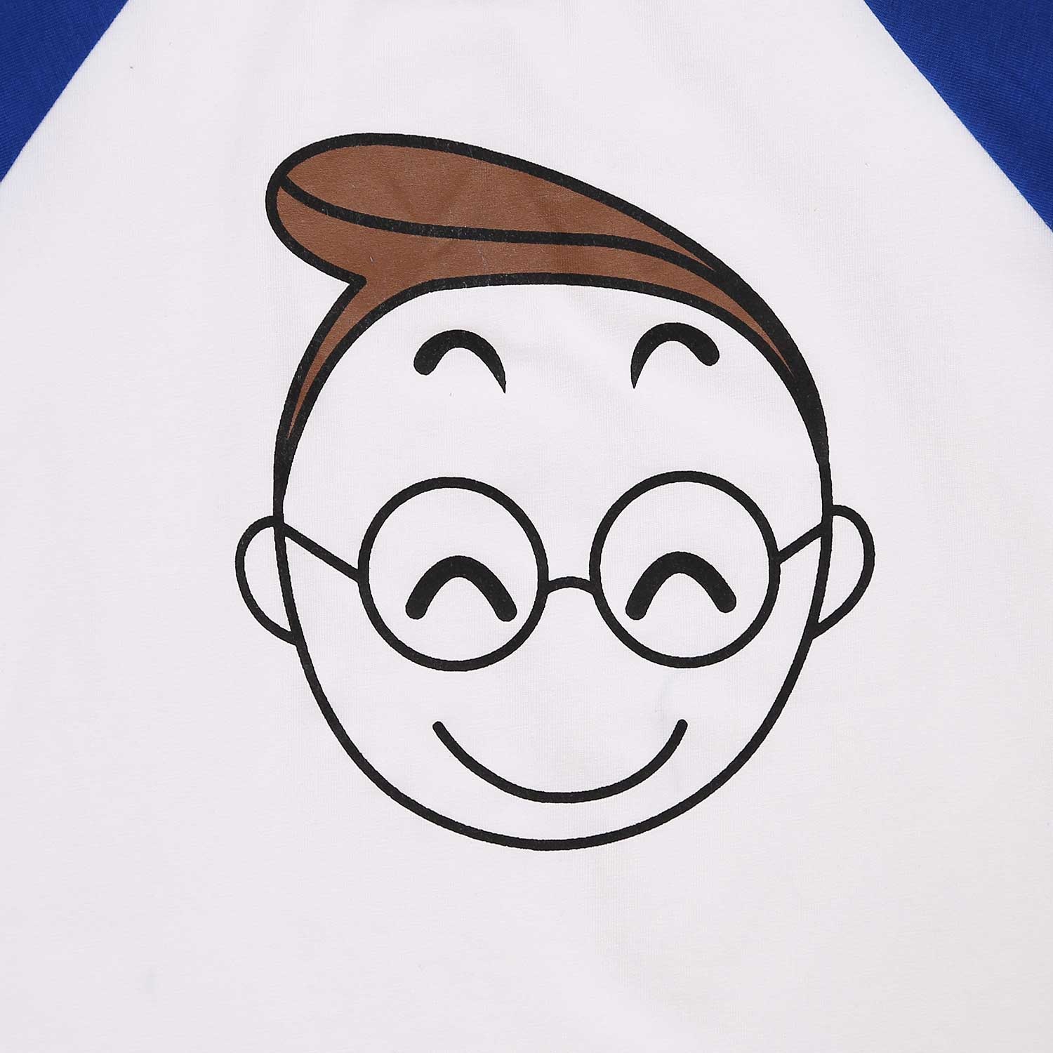 Bộ tay ngắn in hình bé trai Kiza (Xanh) hình 2