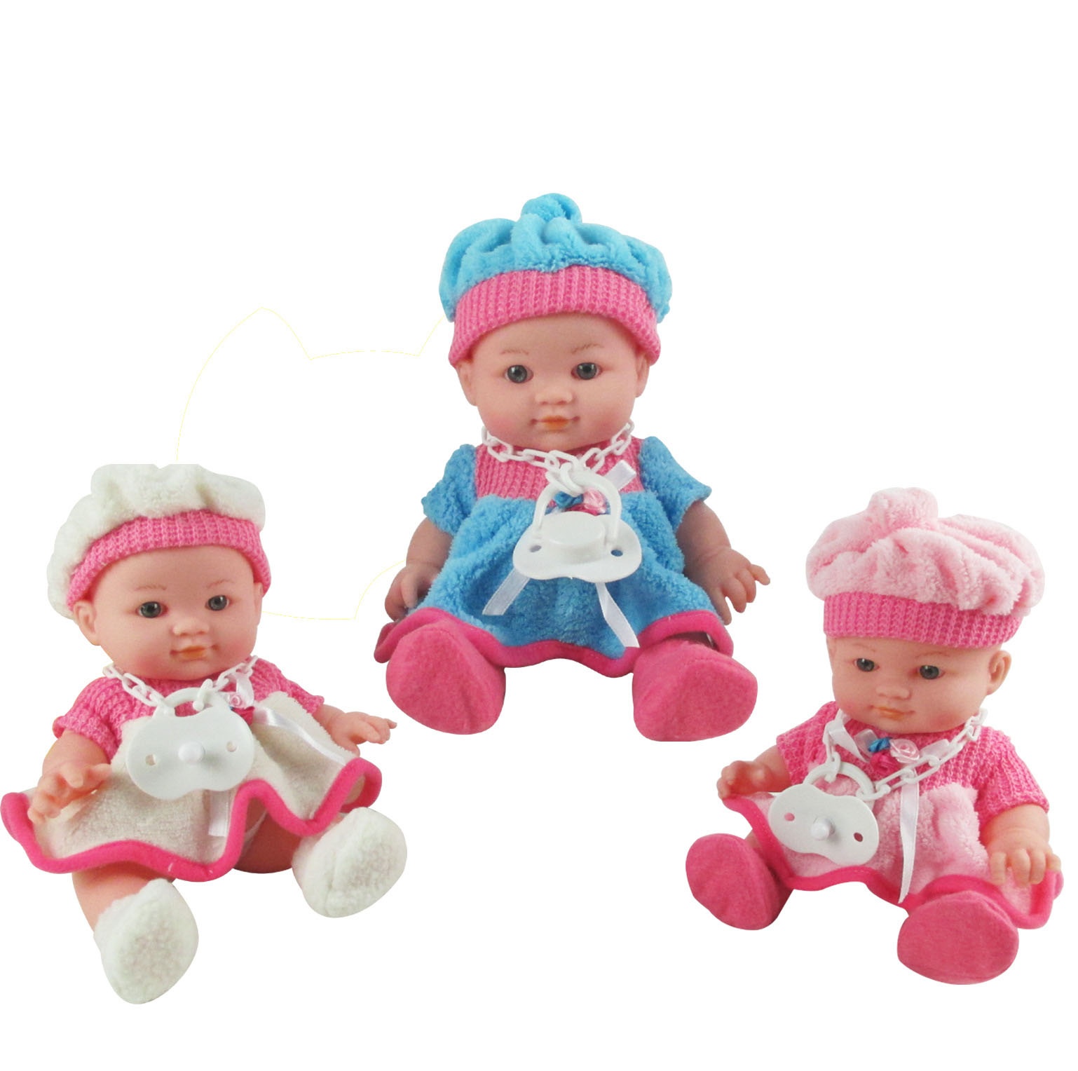 Đồ chơi búp bê dễ thương Little Babies hình 2