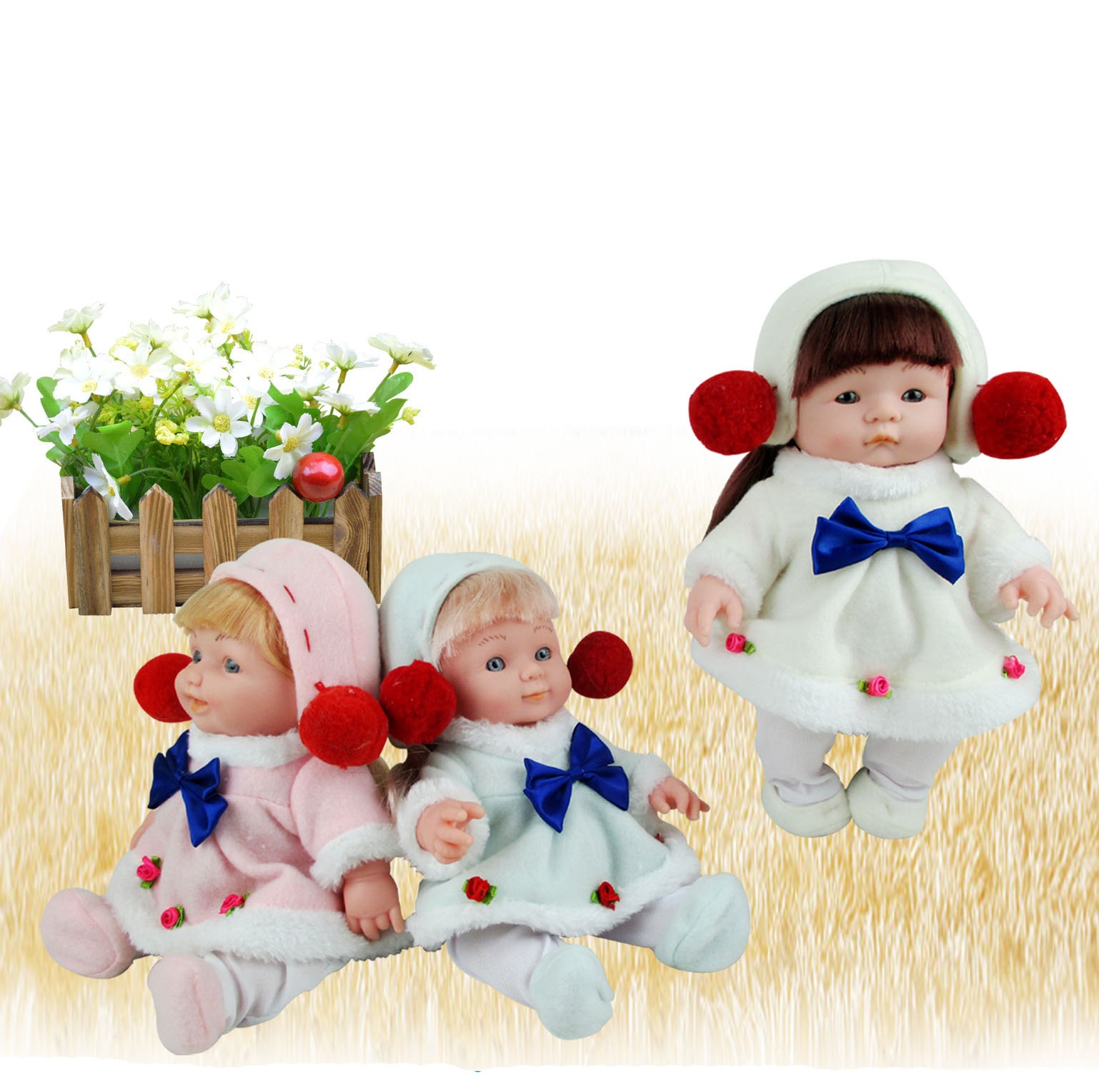 Đồ chơi búp bê dễ thương Little Babies hình 3