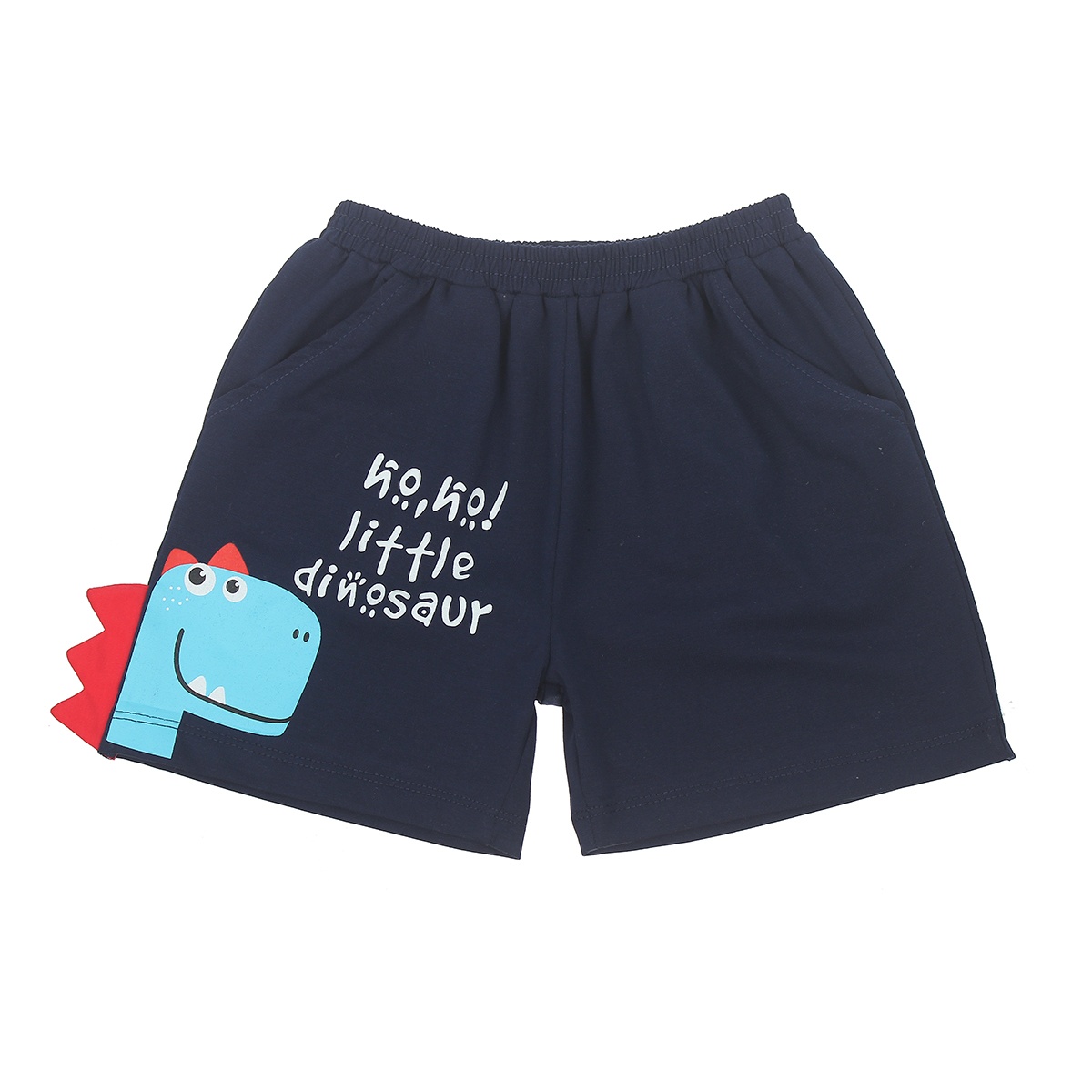 Quần áo thời trang bé trai cộc tay Mamago in Little Dinosaur LN20H (Trắng) 2Y hình 3