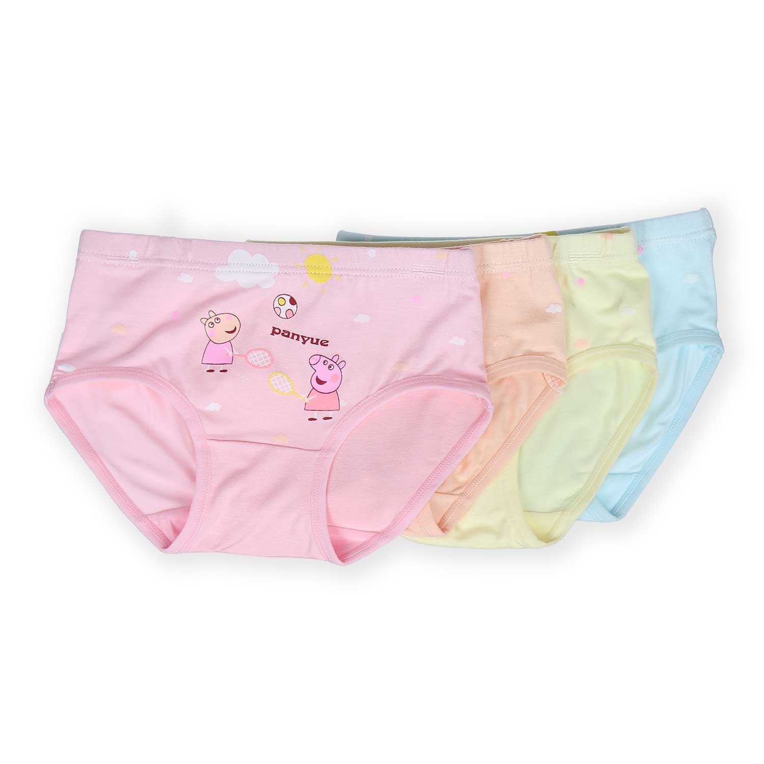 Quần chip bé gái in chữ Panyue HTkids hình 3