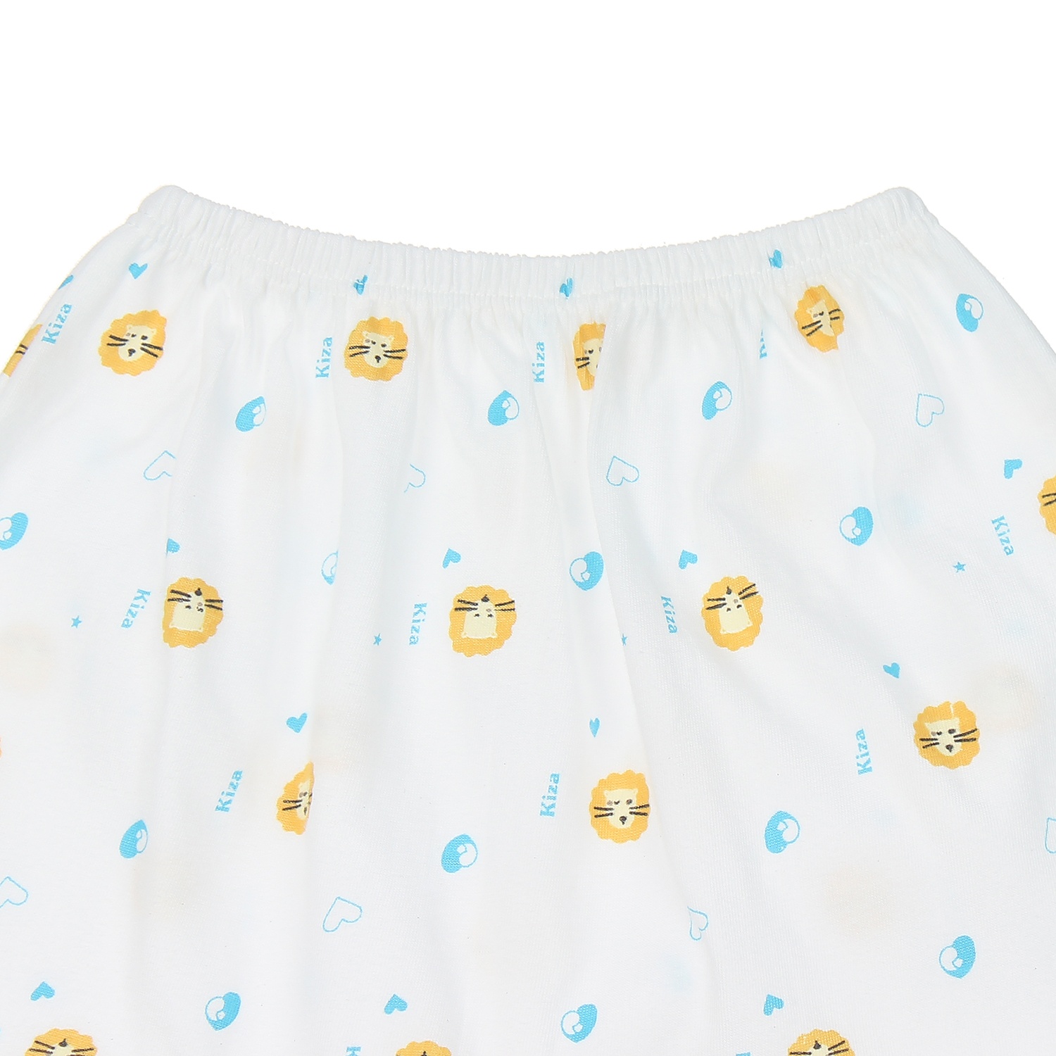 Quần cộc Kiza in sư tử (Trắng Cam) hình 2