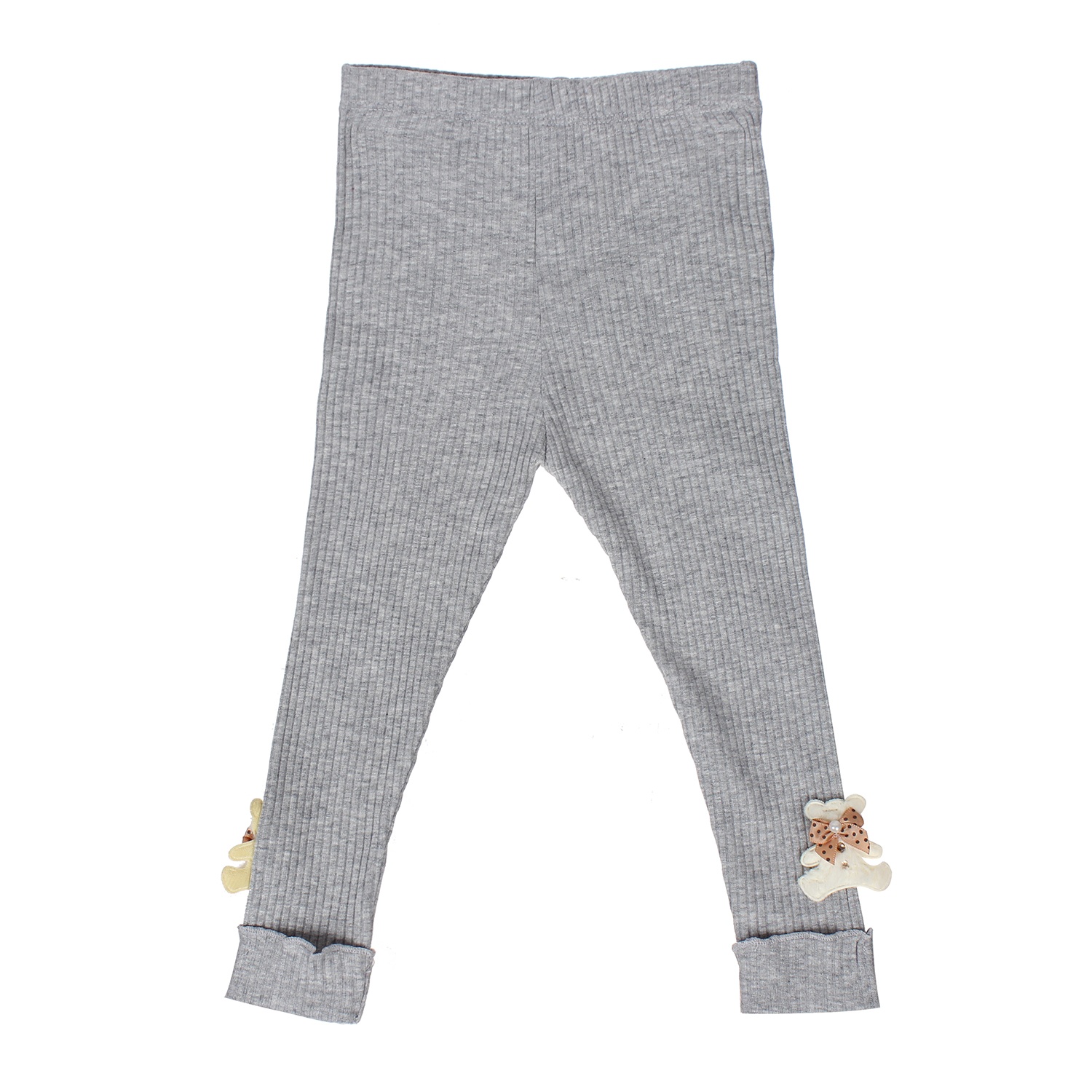 Quần Legging kẻ tăm Kiza (Ghi) hình 4