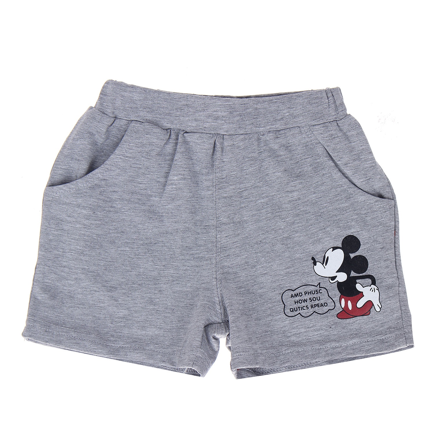 Quần ngắn cotton in hình Mickey ngộ nghĩnh  hình 5