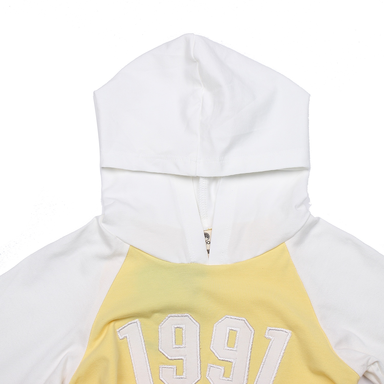 Váy bé gái có mũ in 1991 Mamago M19T (Vàng) hình 1