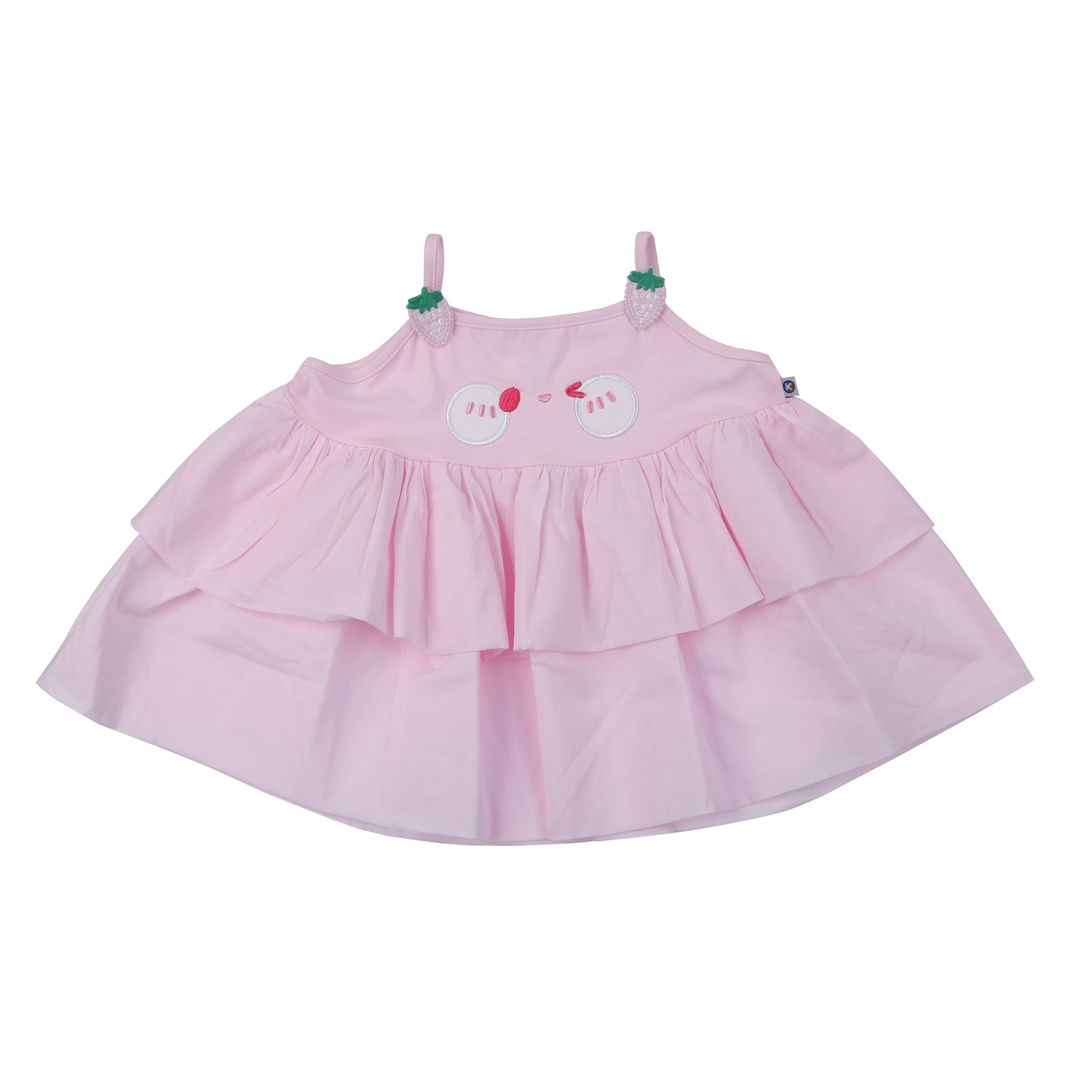 Váy hai dây dâu KidsPlaza H AT24H (Hồng)