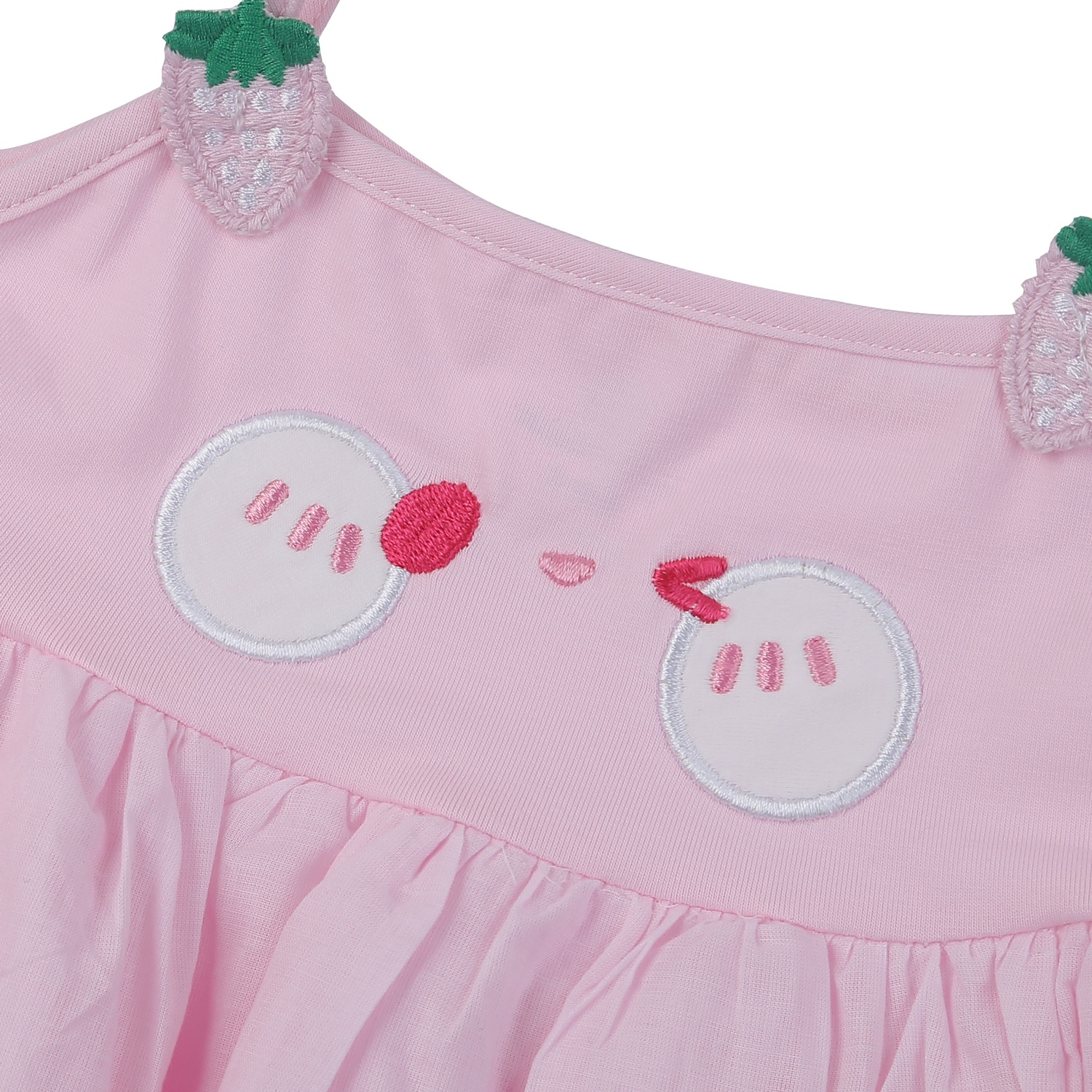 Váy hai dây dâu KidsPlaza H AT24H (Hồng)