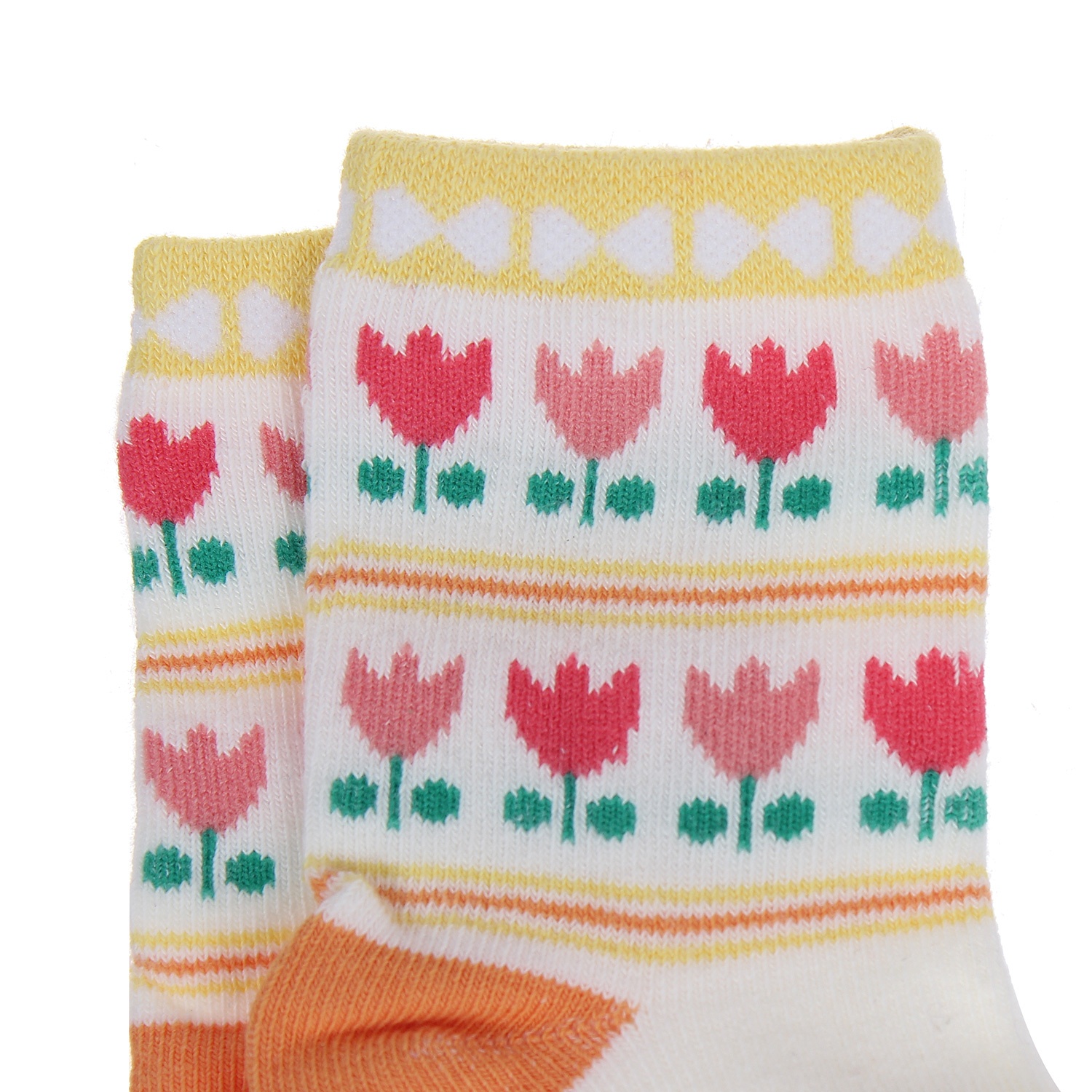 Tất thời trang in hình gấu bé trai hình 2