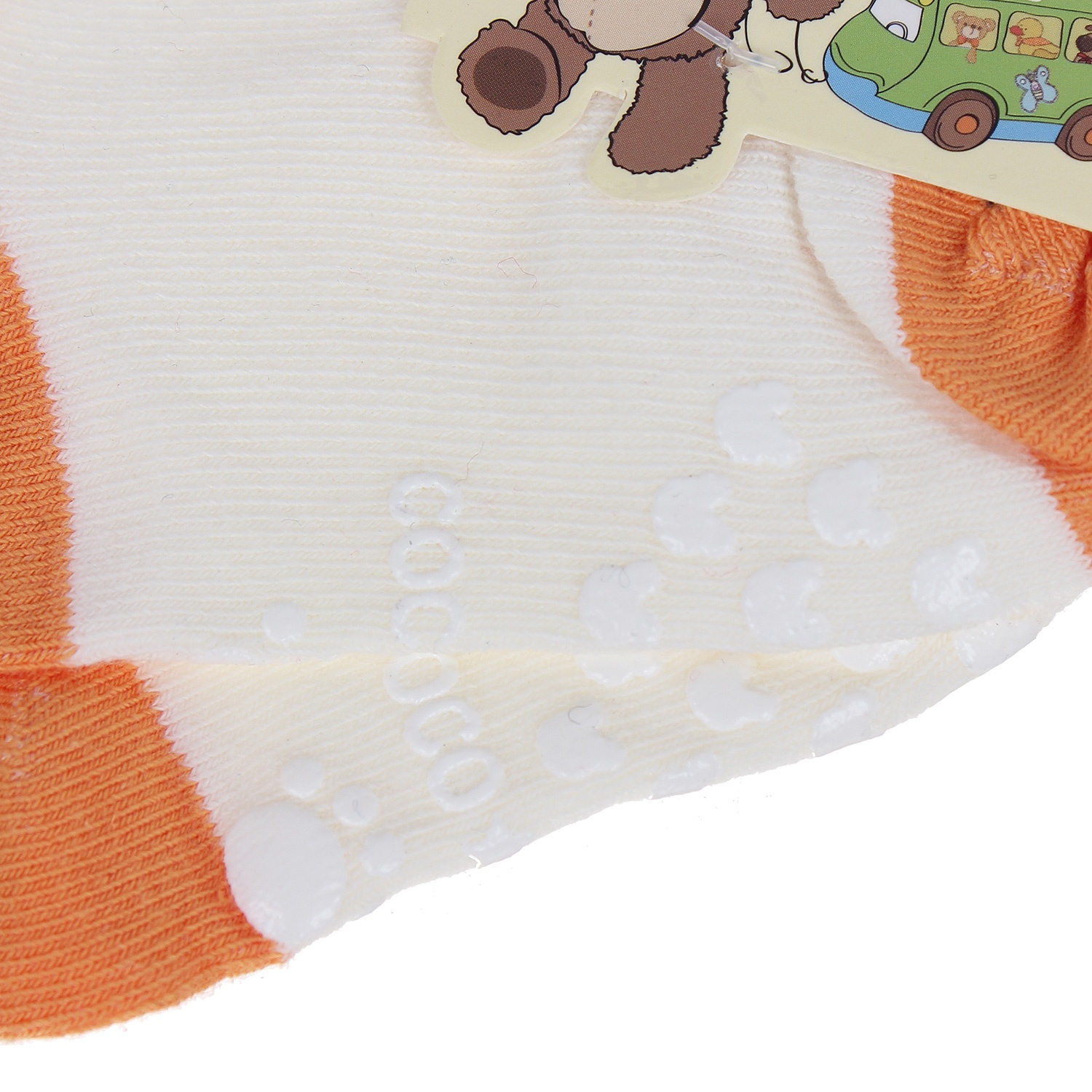 Tất thời trang in hình gấu bé trai hình 3